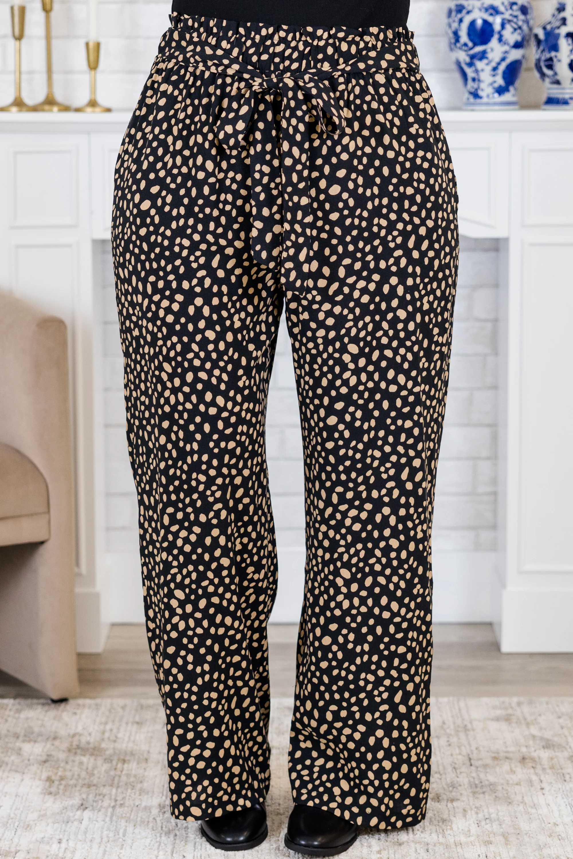 Pawsitivity is a Mindset Pants, Black - Giverhouse