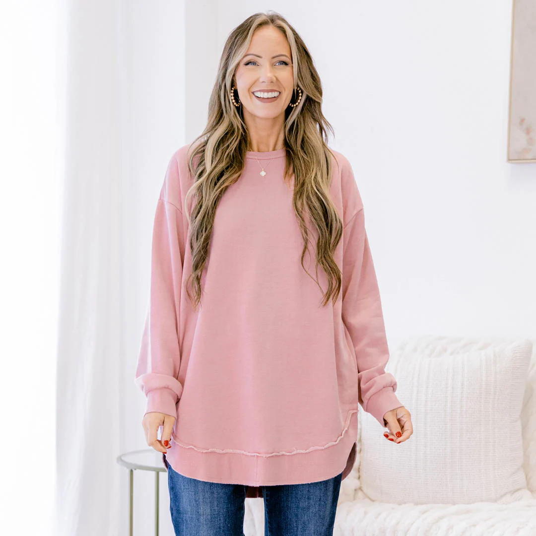 My Life In Pink Tunic, Light Pink - Giverhouse