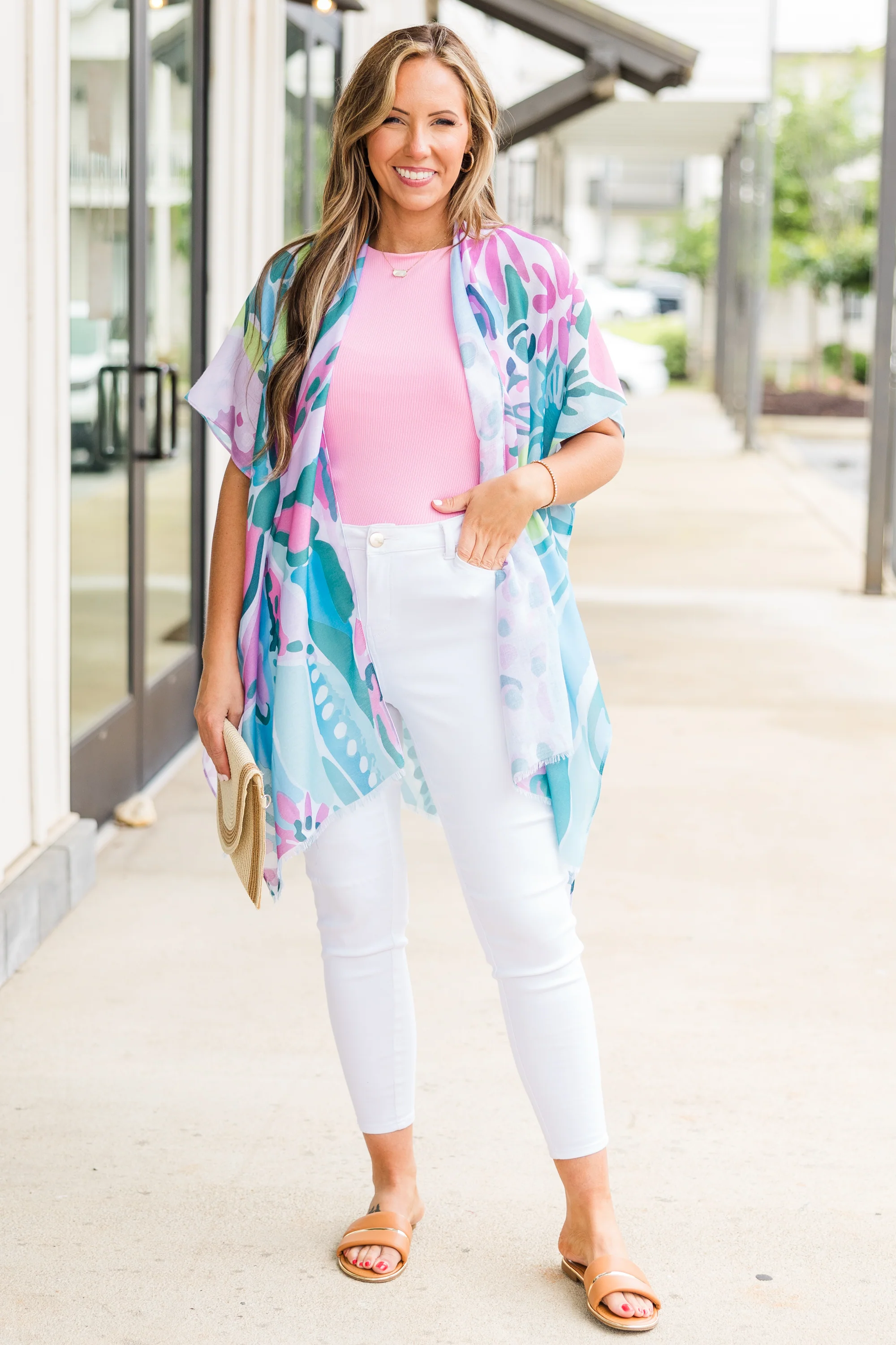 Today Will Be Ours Kimono, Blue - Giverhouse