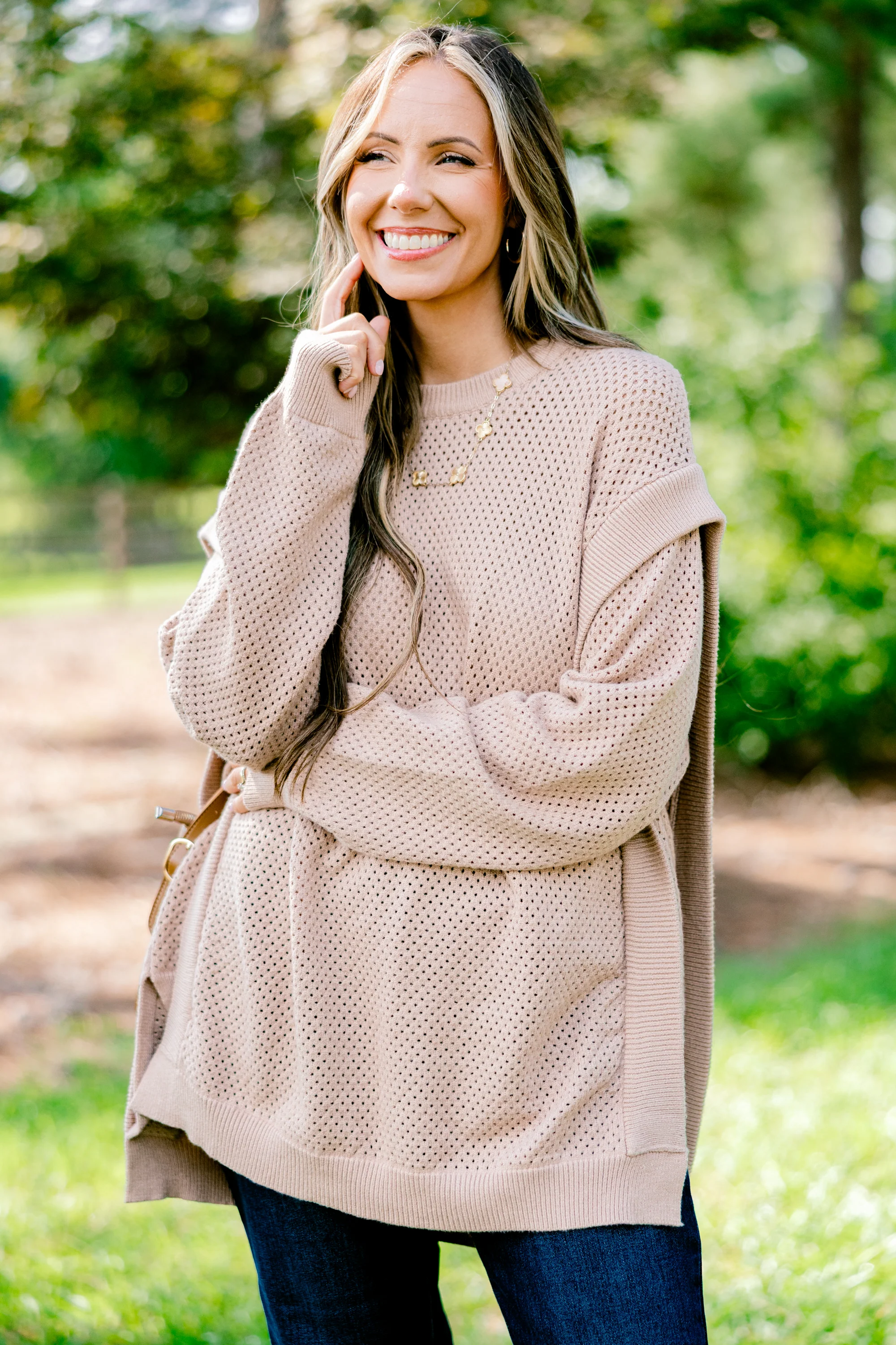 Allstar Sweater, Beige - Giverhouse