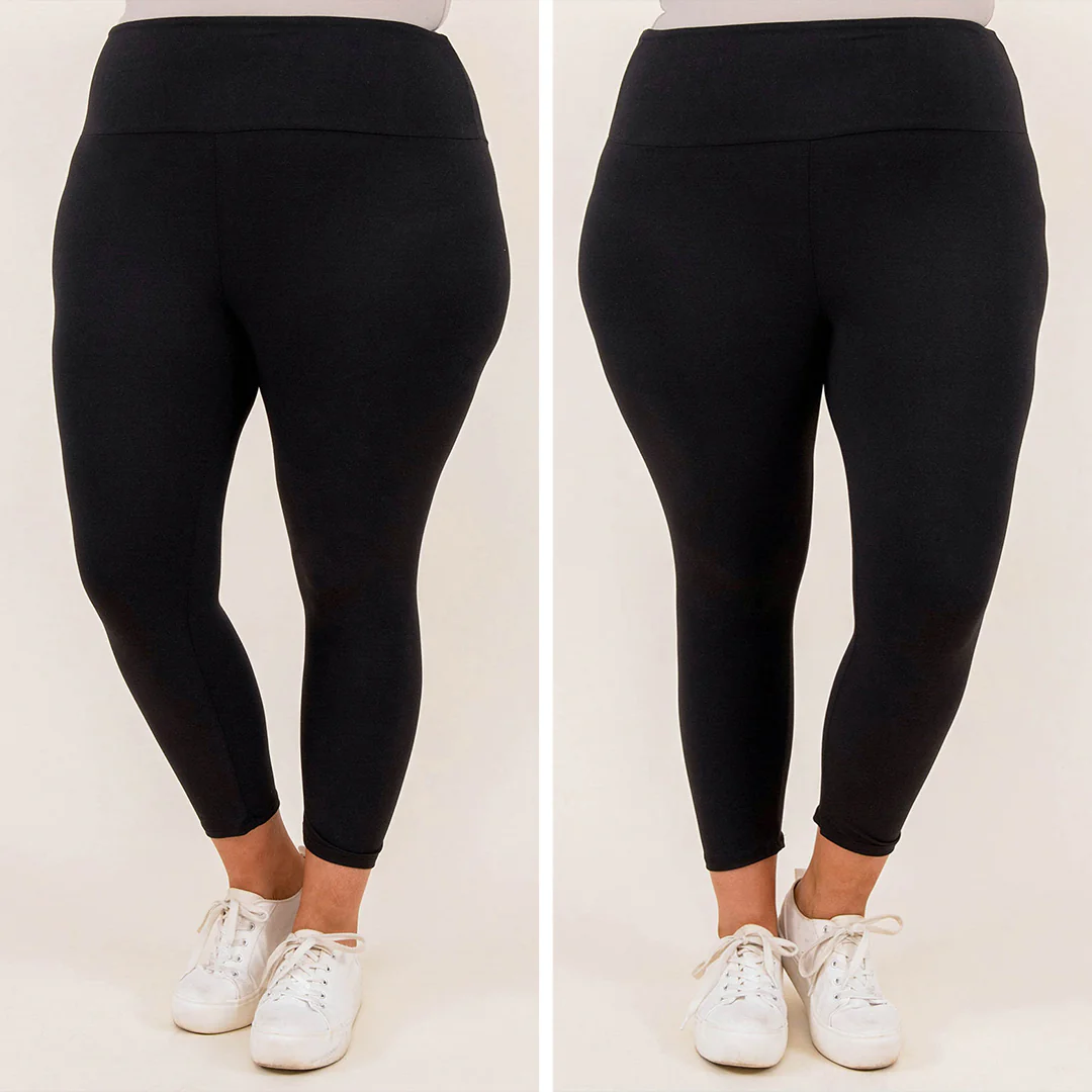 The Perfect Capri Fit Leggings, Black - Giverhouse