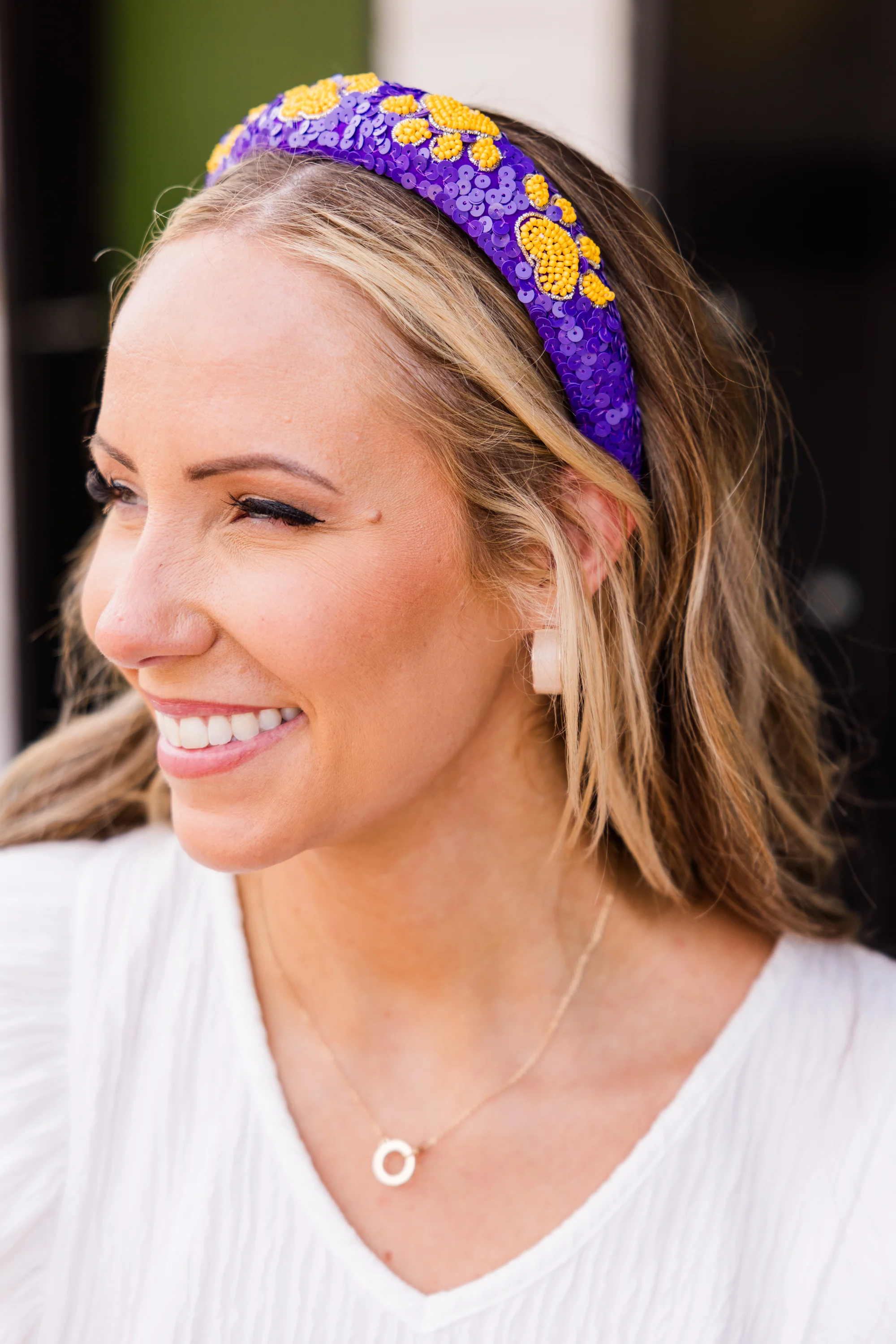 Paws In The Air Headband, Yellow - Giverhouse