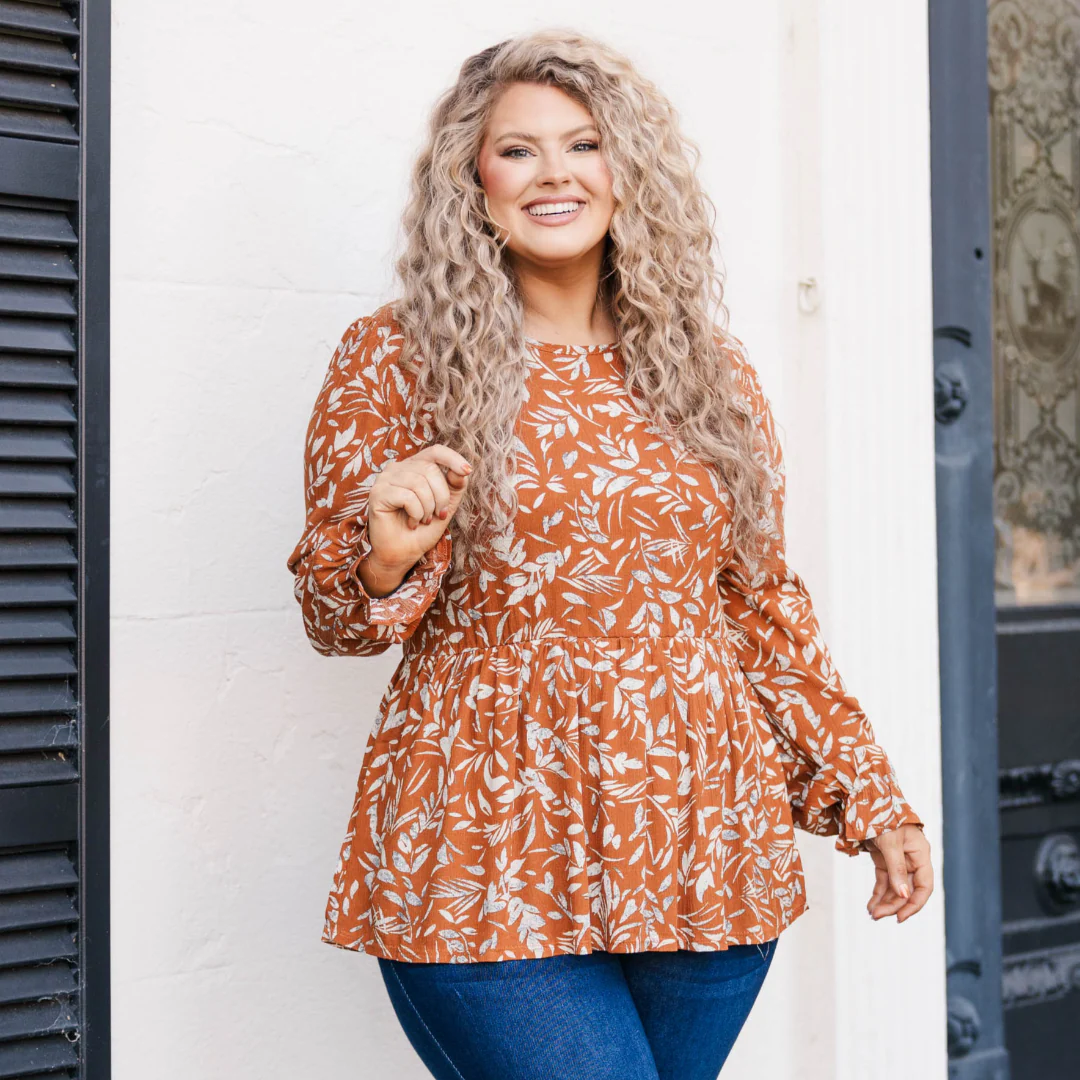 A Pure Heart Top, Rust - Giverhouse