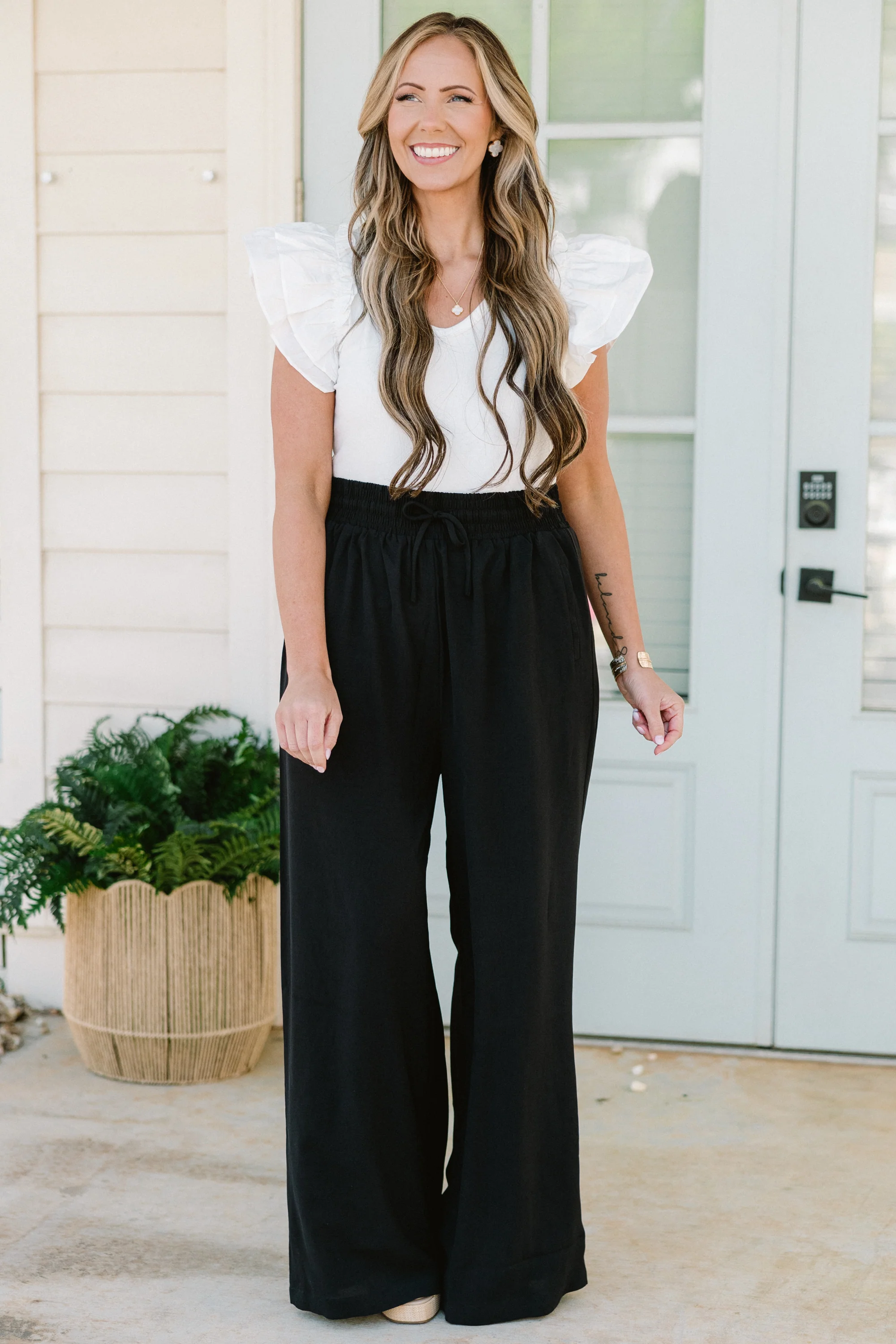 Can't Sit Still Pants, Black - Giverhouse