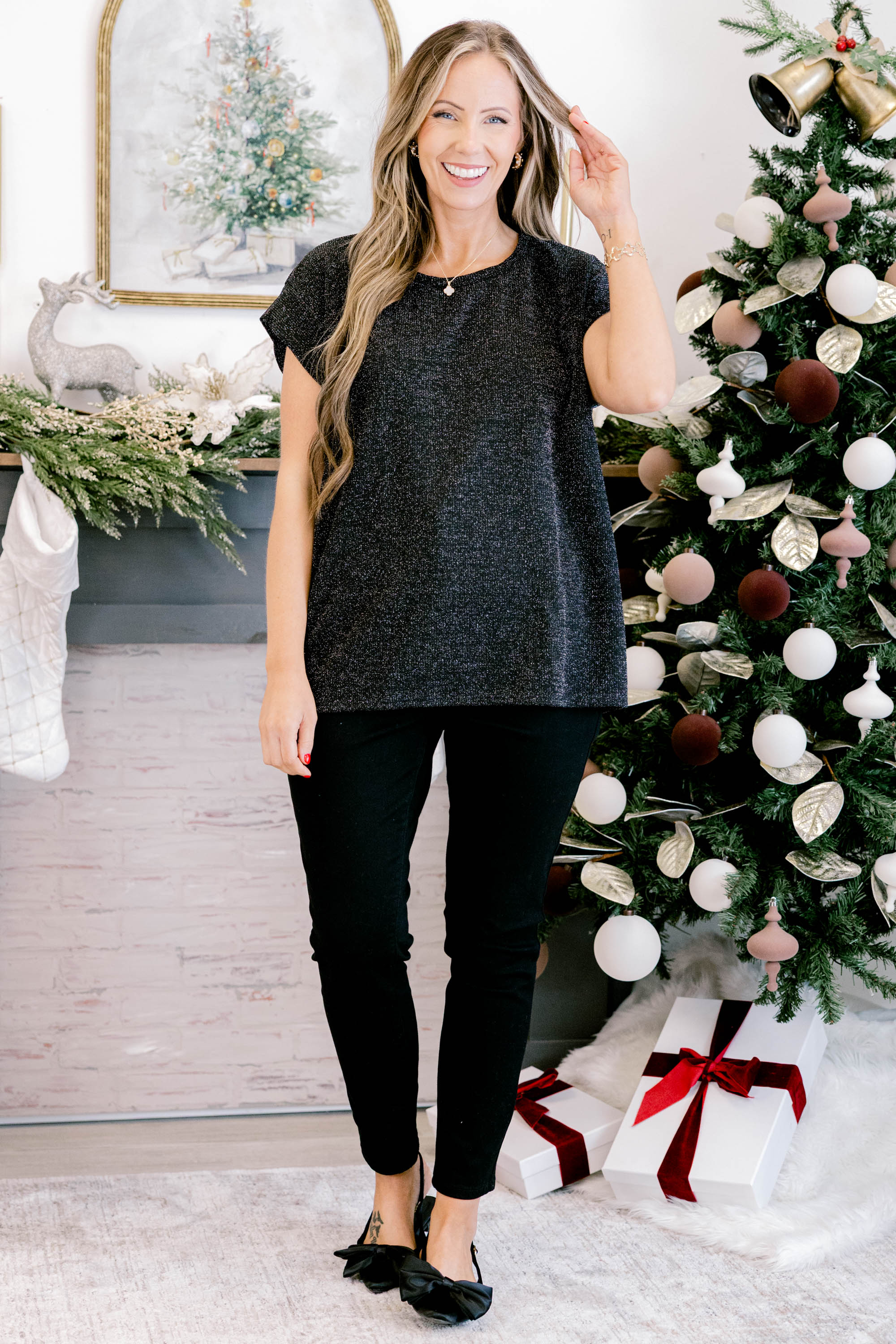 Make A Decision Top, Black - Giverhouse