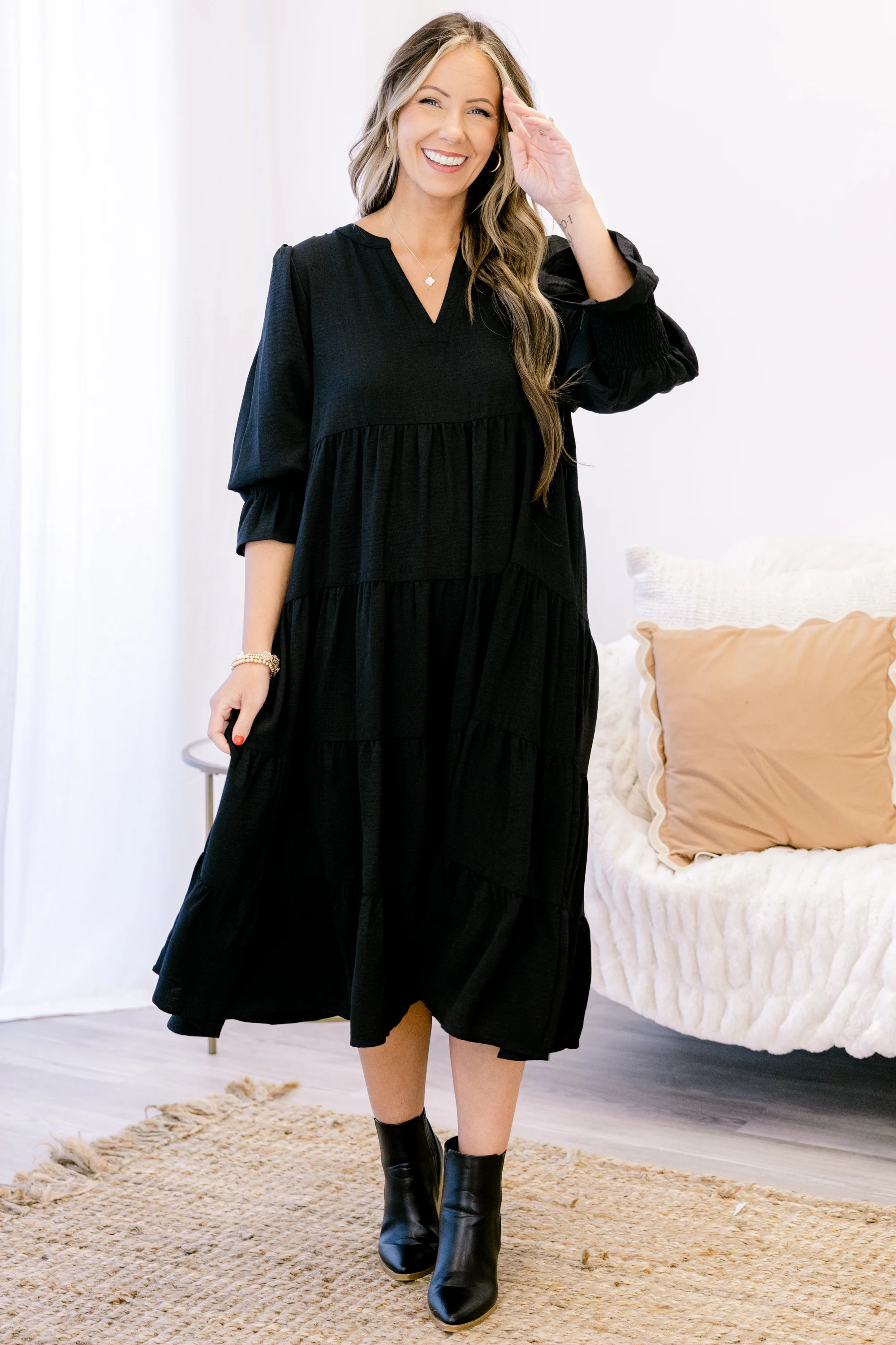 Simply The One Dress, Black - Giverhouse