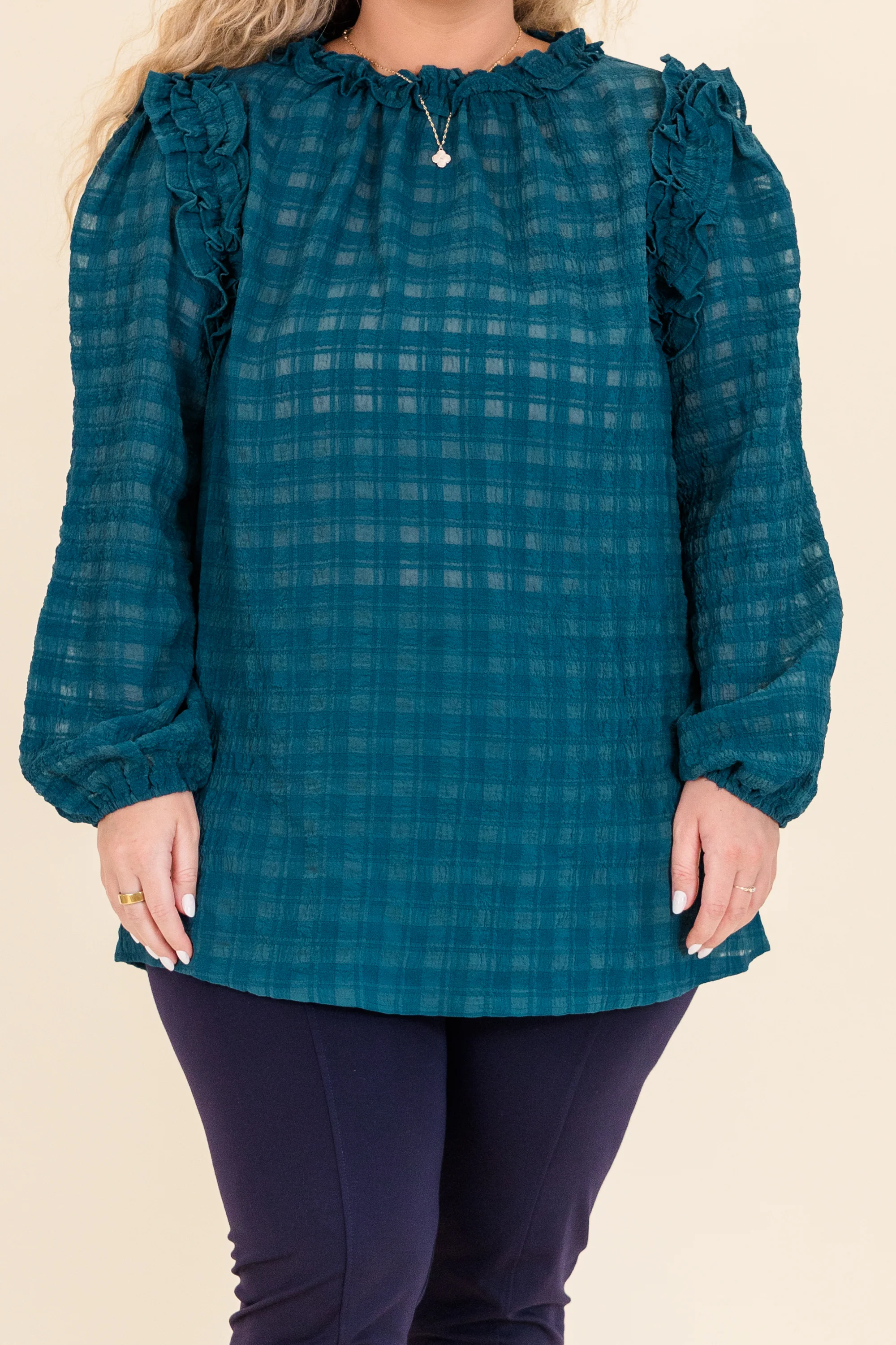 Sweet Thing Top, Teal - Giverhouse