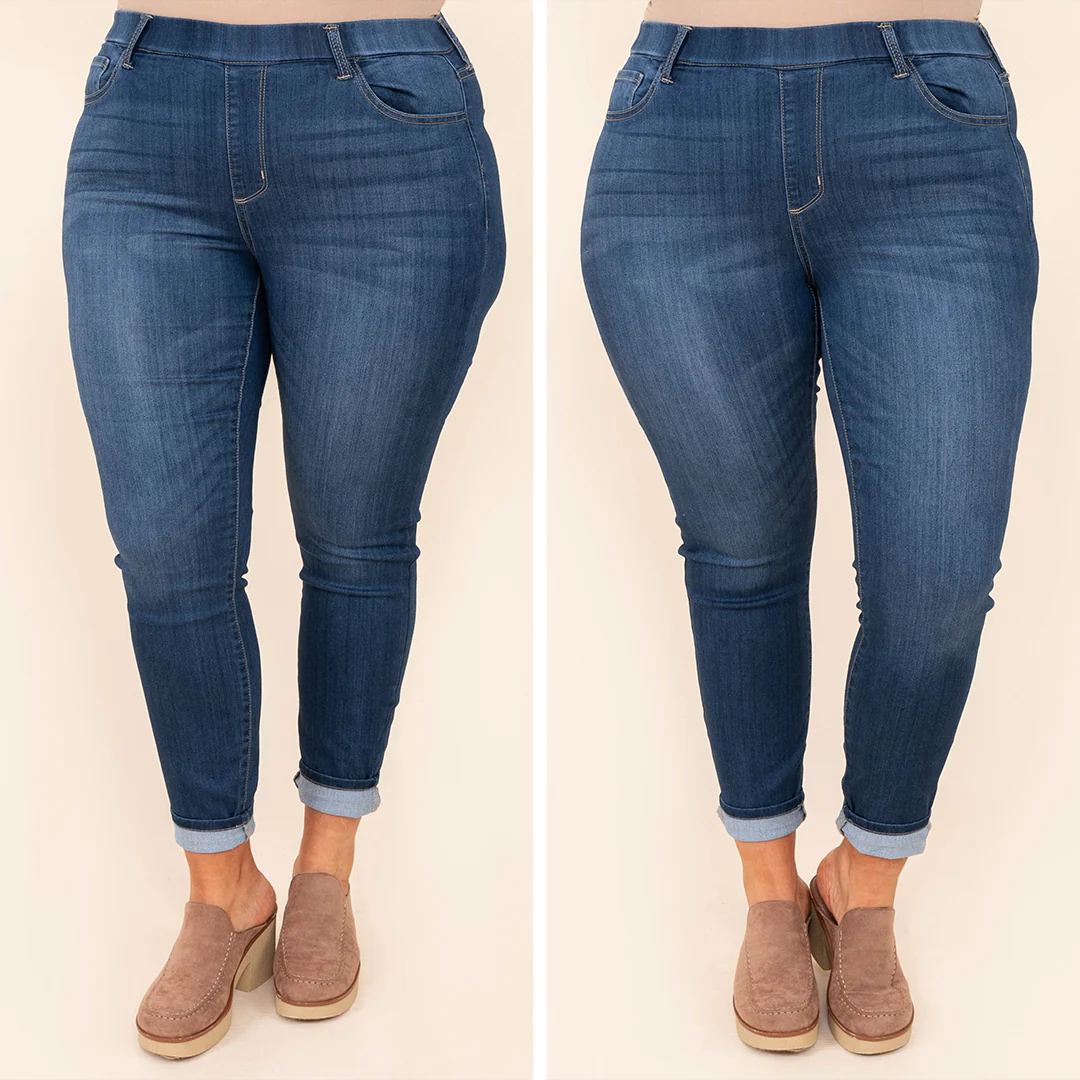 Going Going Gone Jeans, Dark Wash - Giverhouse