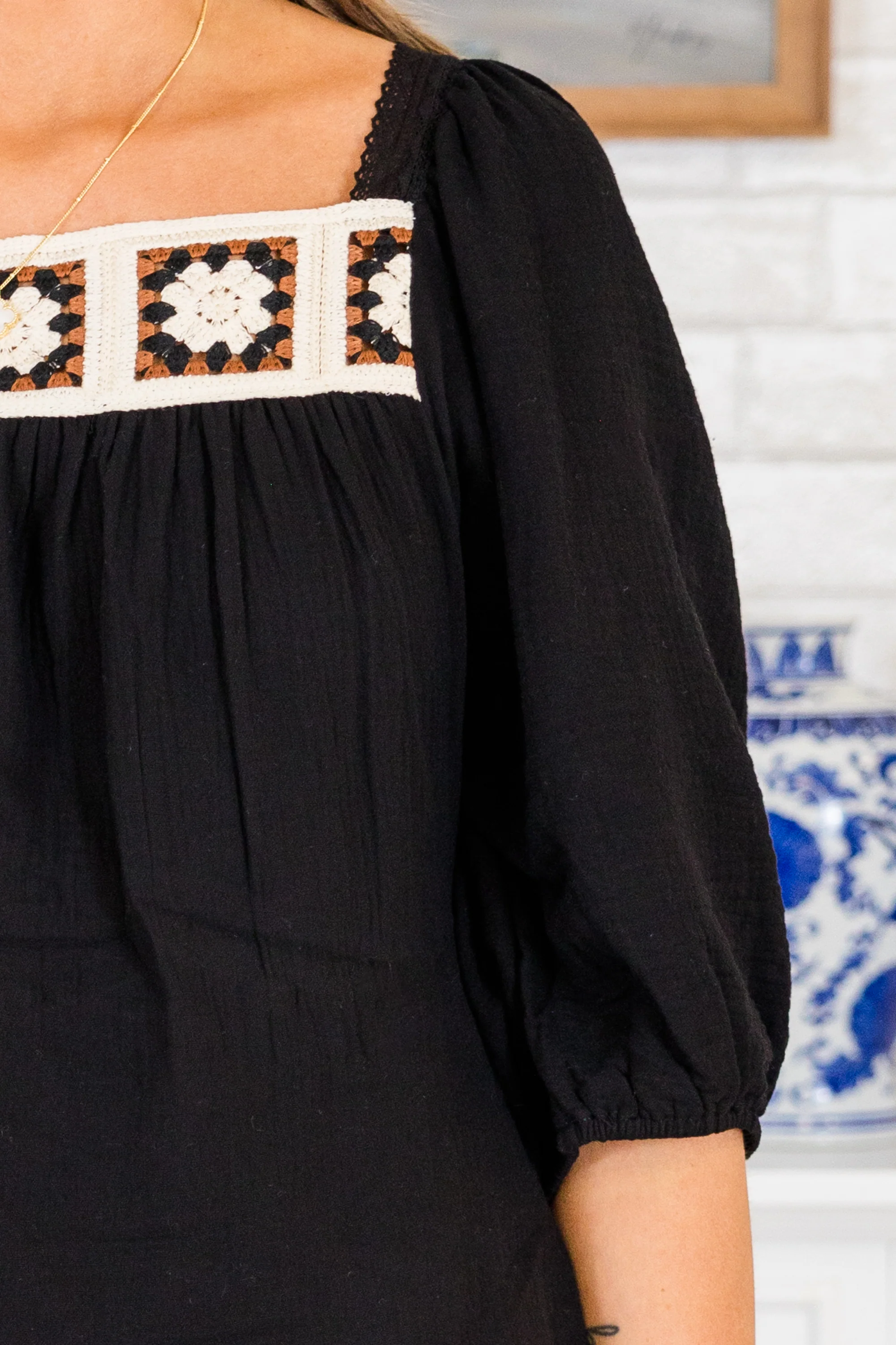 It's Not My Fault Top, Black - Giverhouse