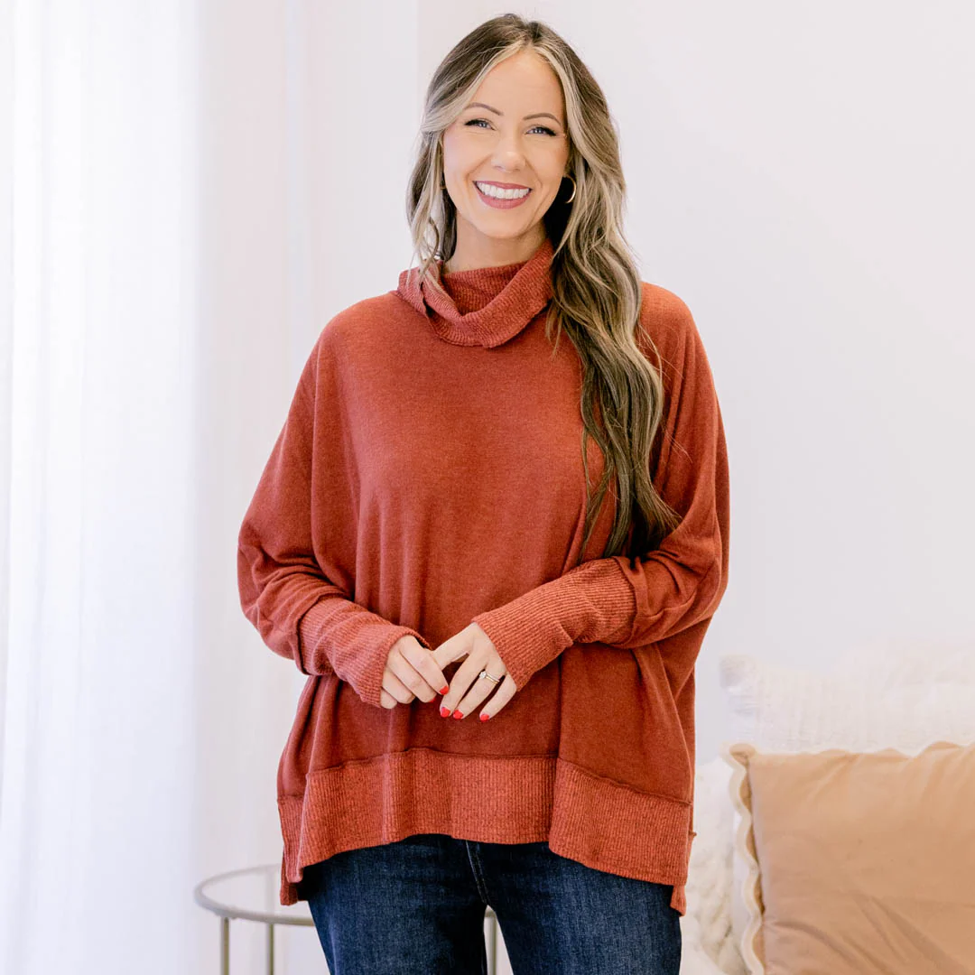 Working Late Top, Red - Giverhouse