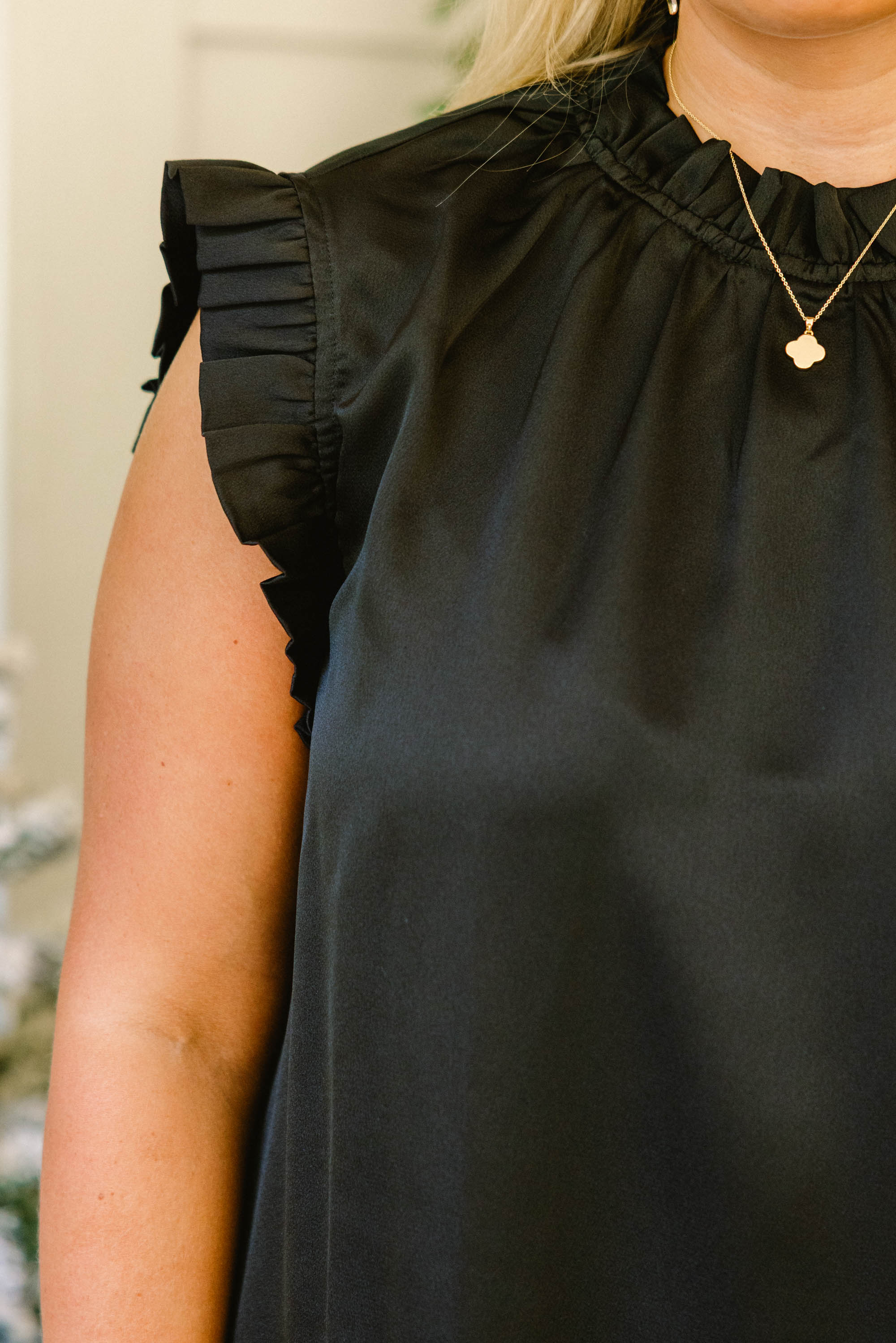 Good Luck Babe Top, Black - Giverhouse