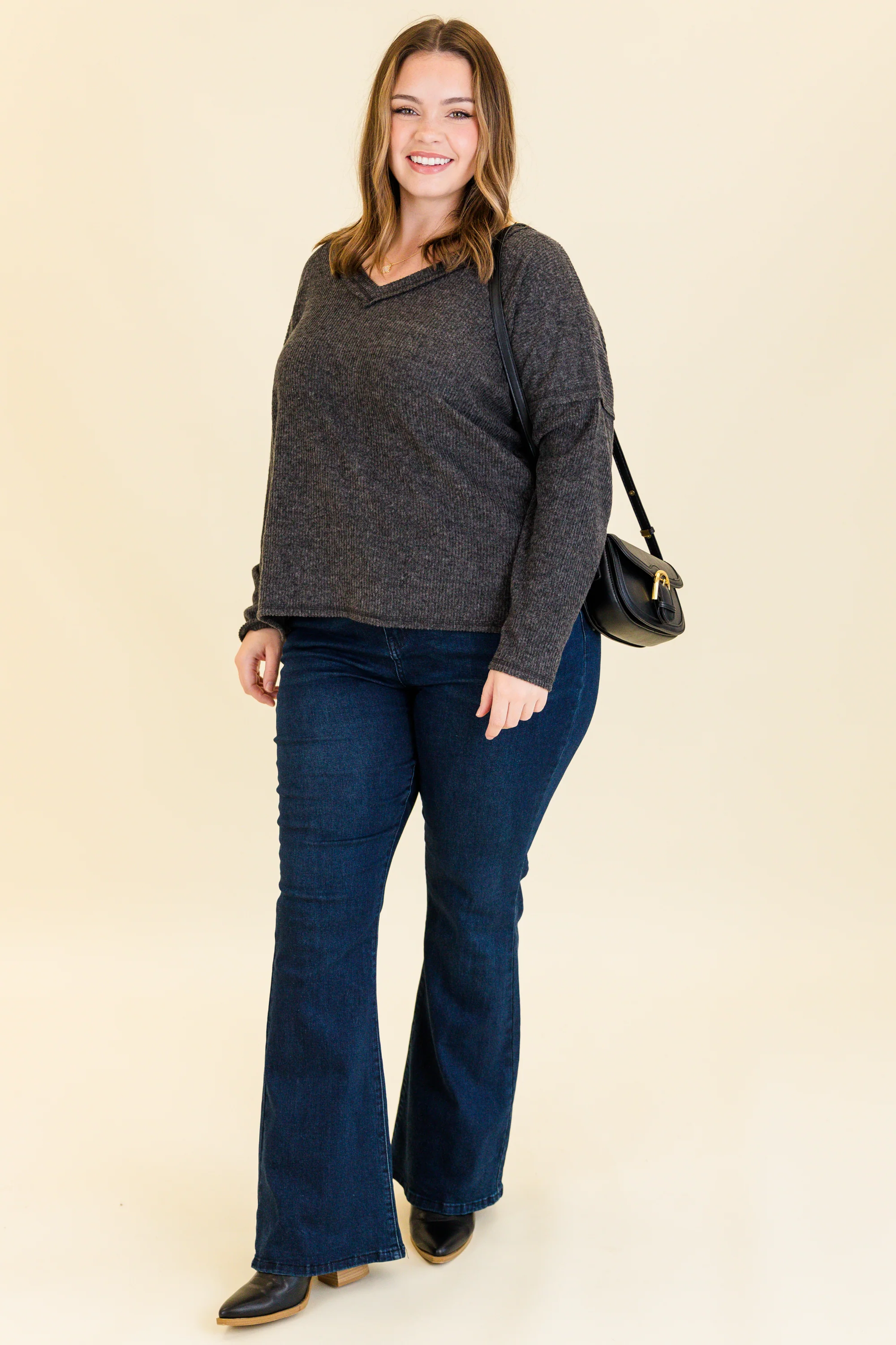 I Will Call You Later Top, Black - Giverhouse