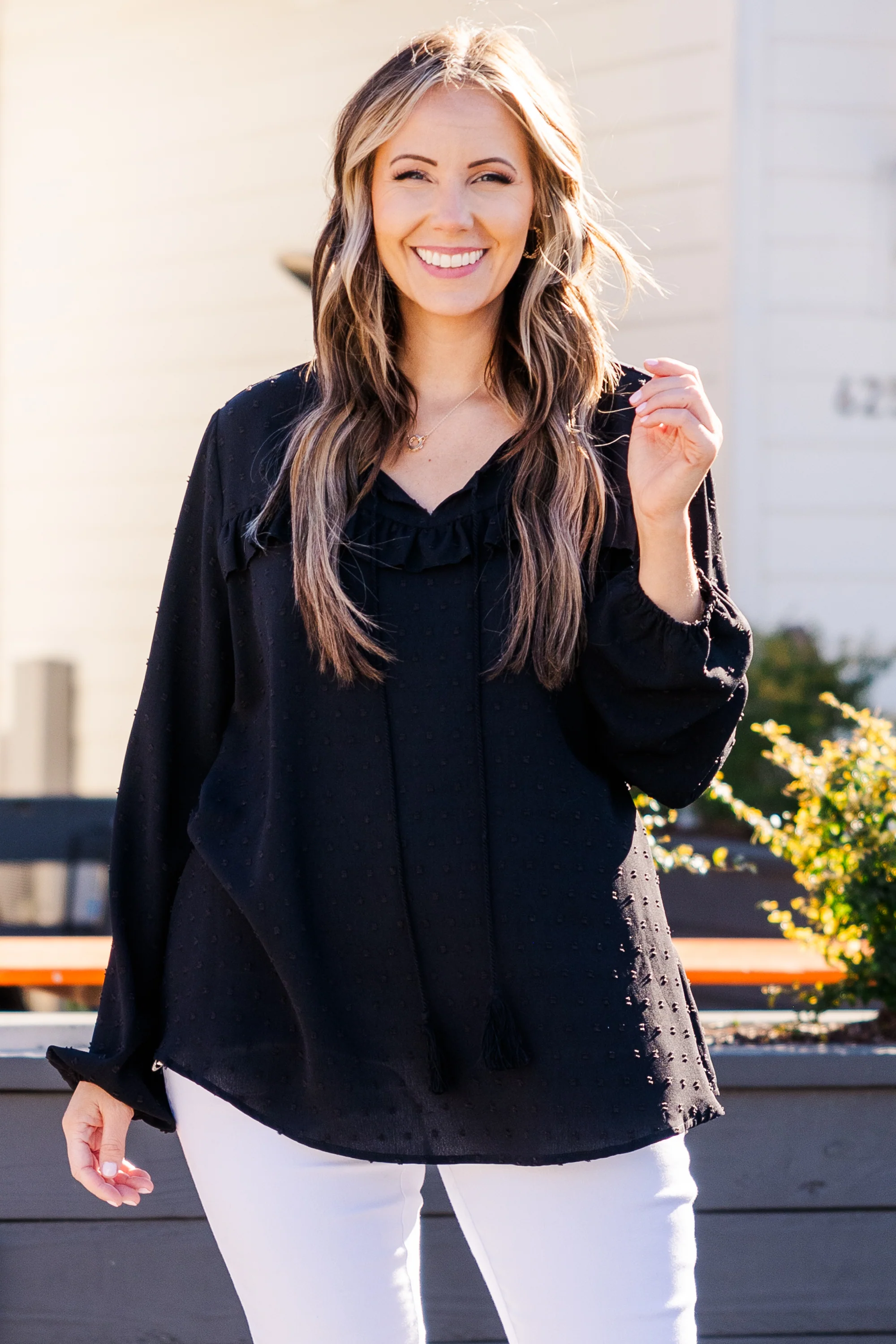 Missing My Baby Top, Black - Giverhouse