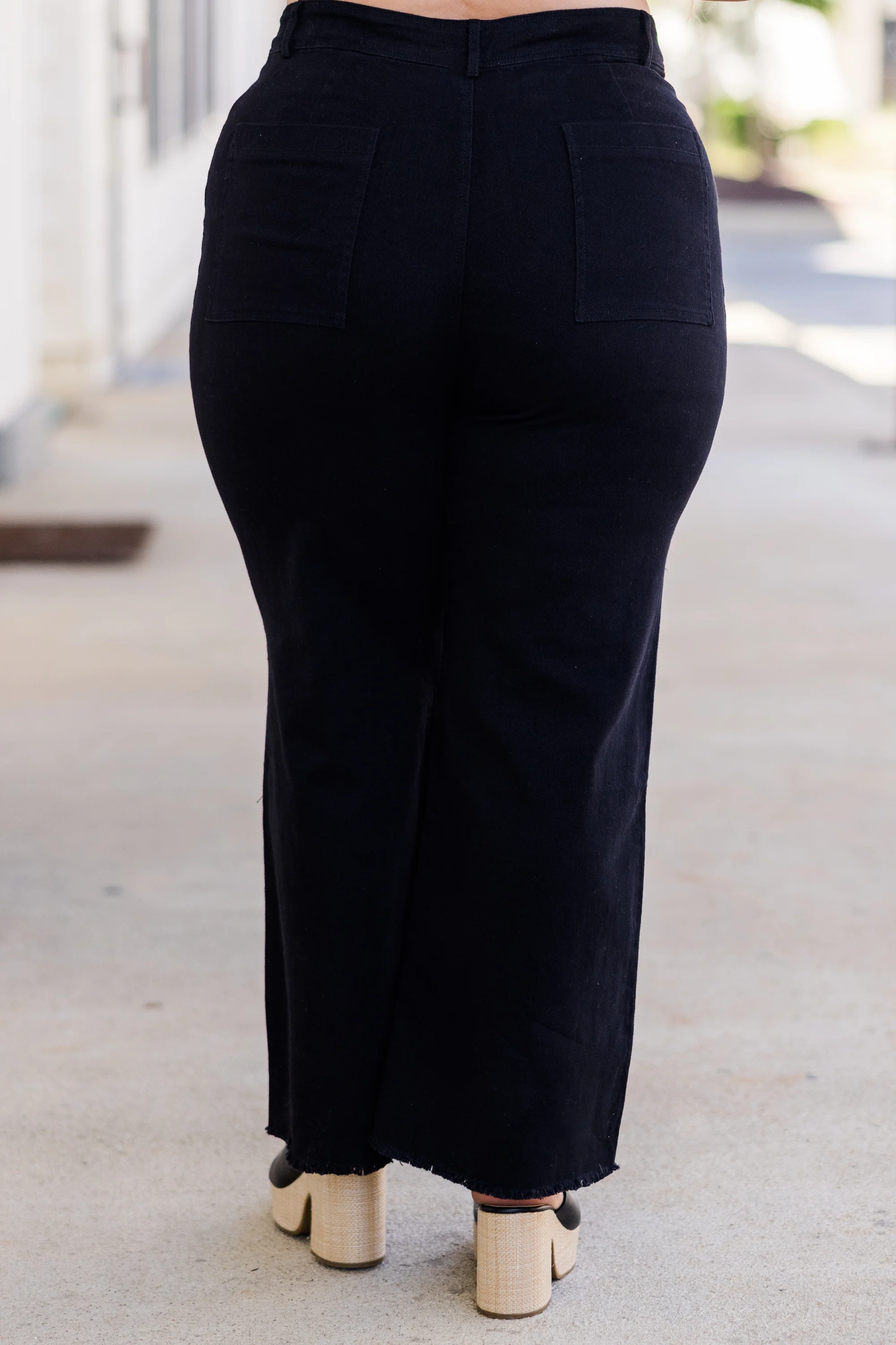 Girl On The Go Jeans, Black - Giverhouse