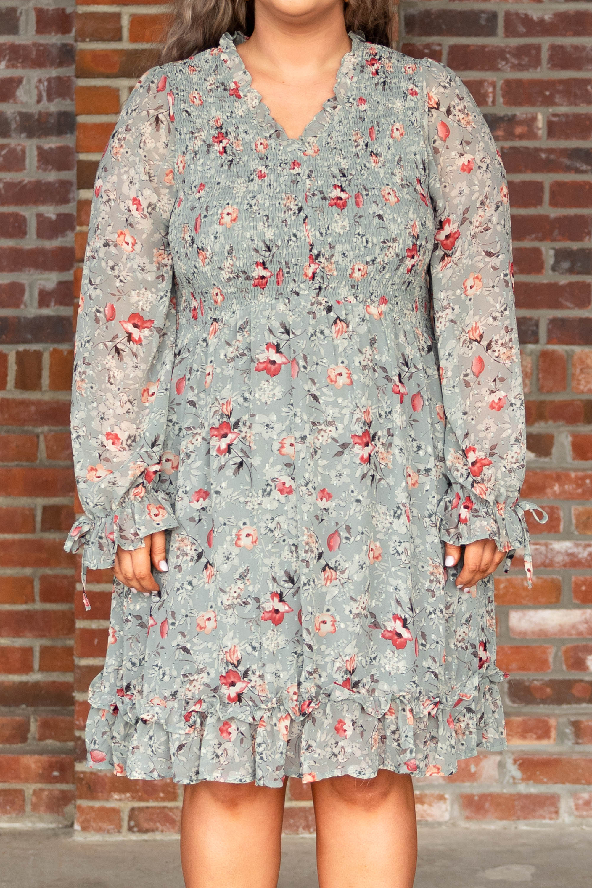 Midnight Train To Georgia Dress, Sage - Giverhouse