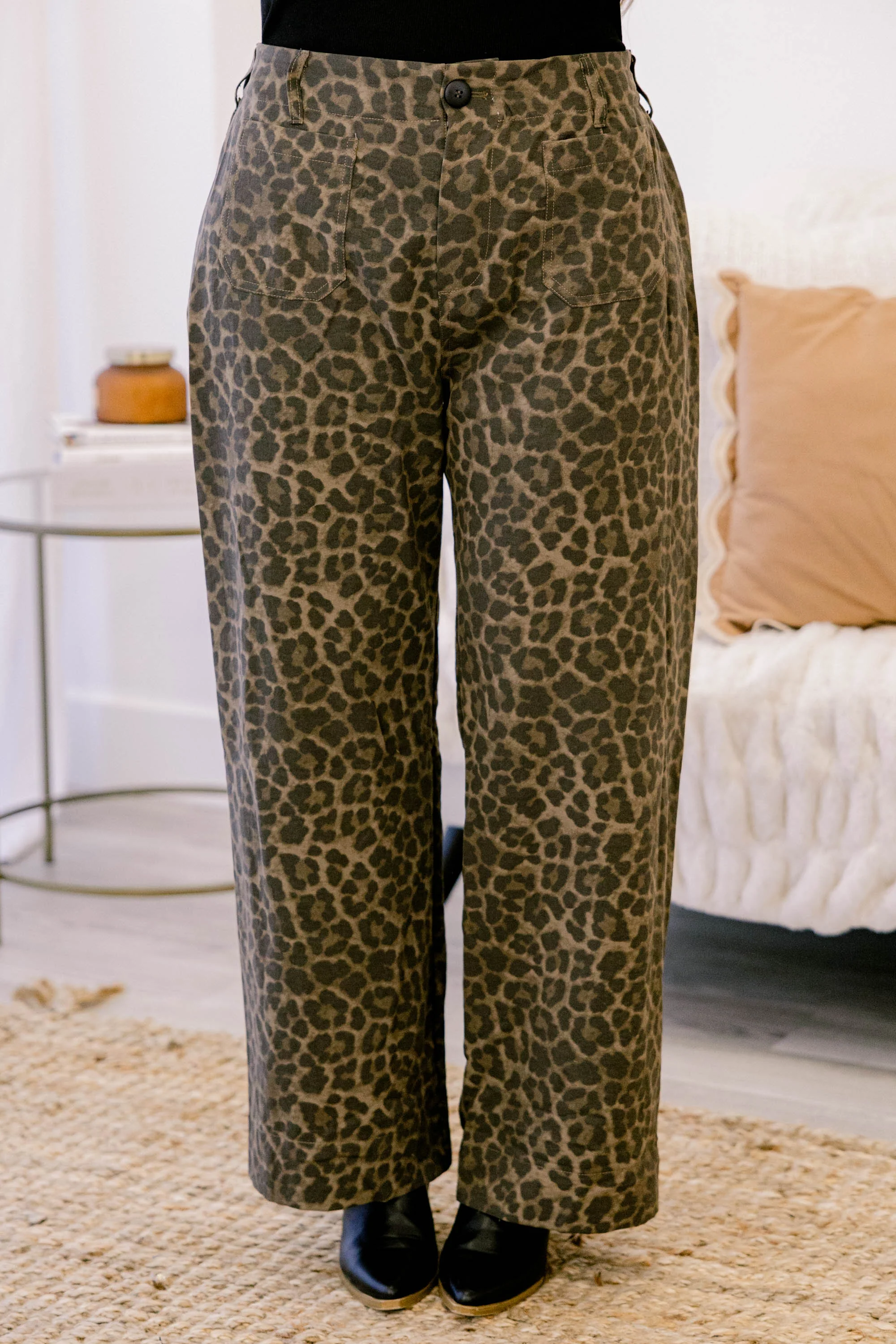 Wild As The Wind Pants, Leopard - Giverhouse