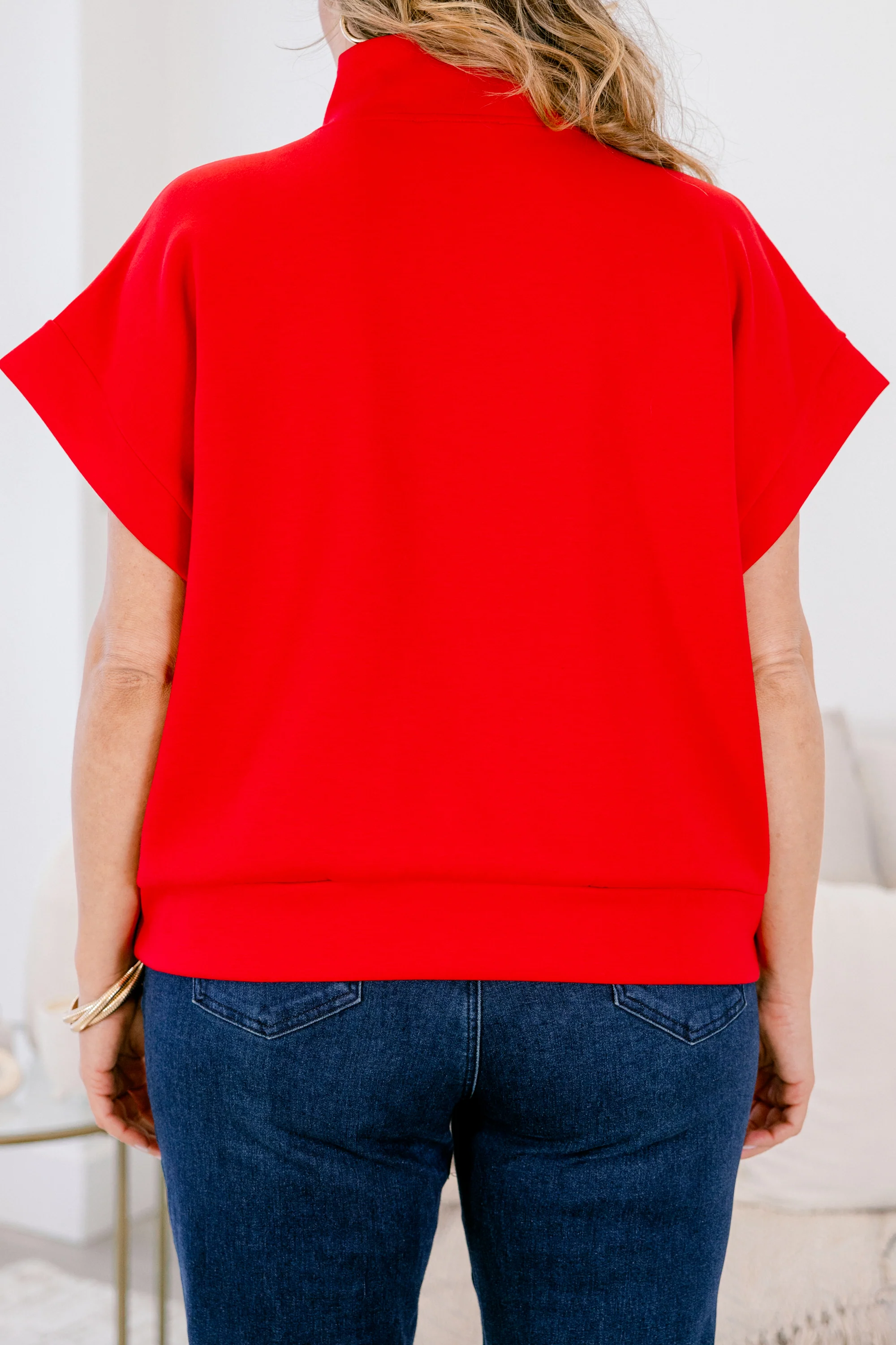 Keepin' It Simple Top, Ruby - Giverhouse