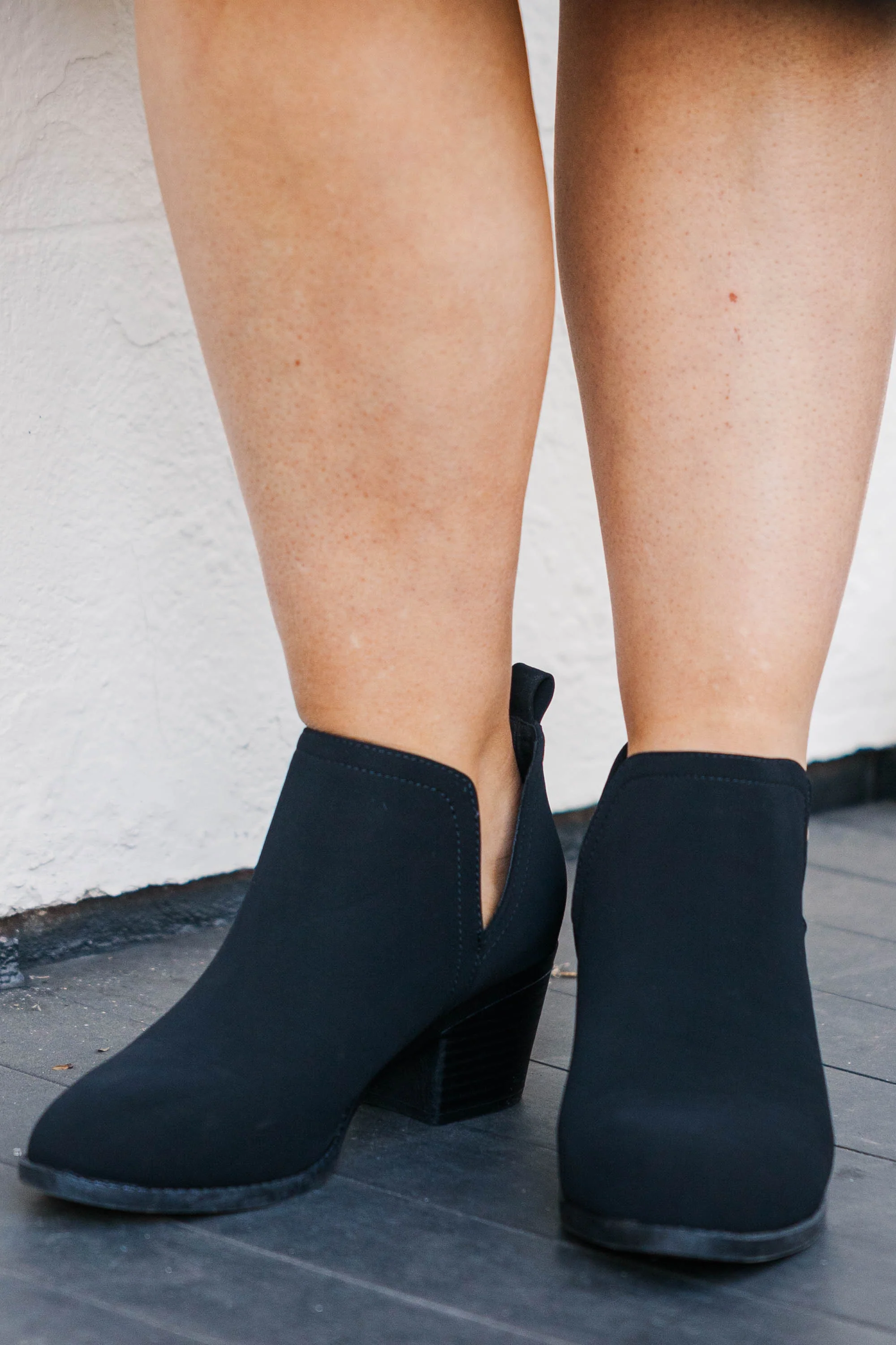 Boots On Worries Off Booties, Black - Giverhouse