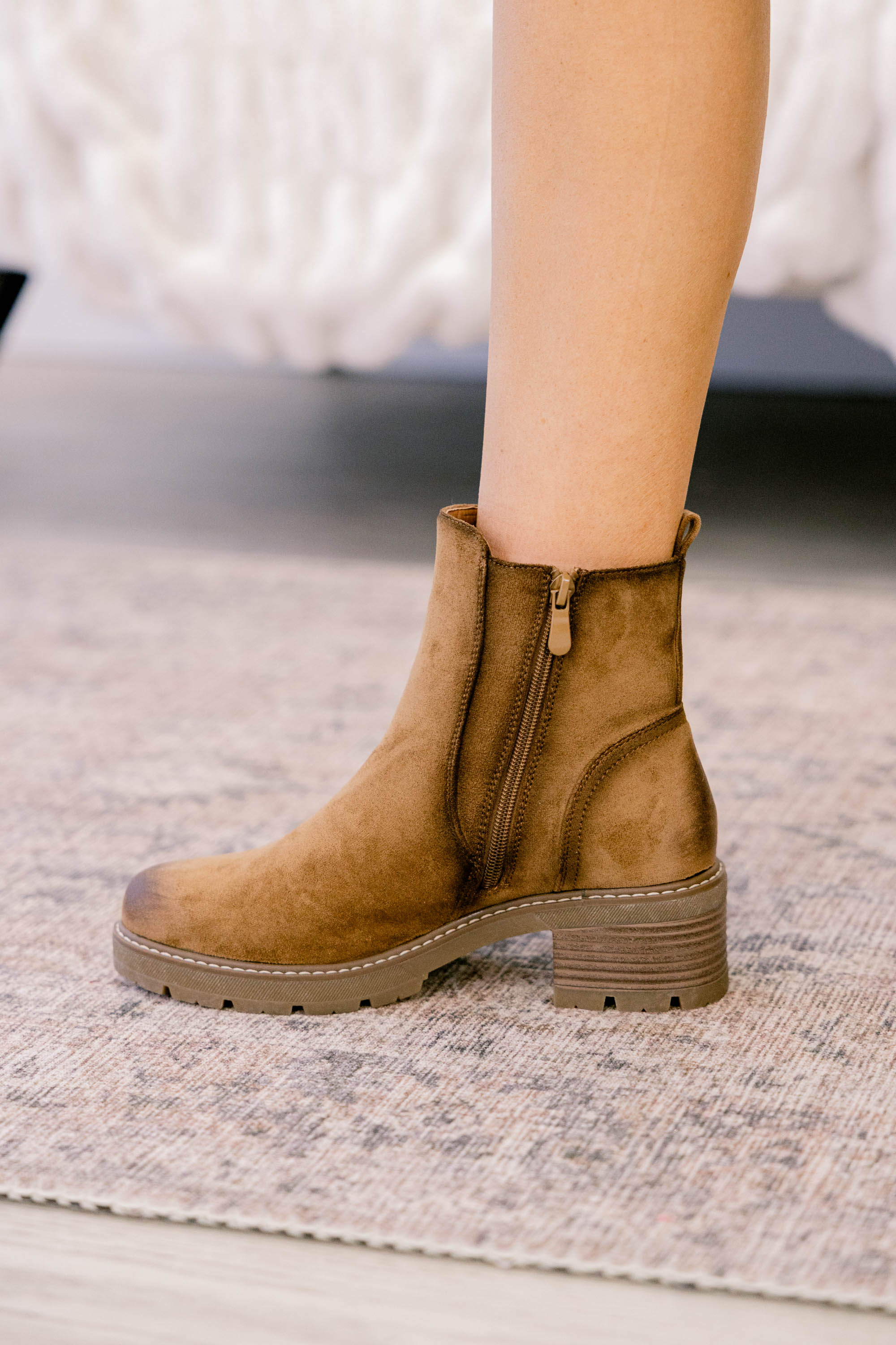 If I Only Knew Booties, New Tan - Giverhouse