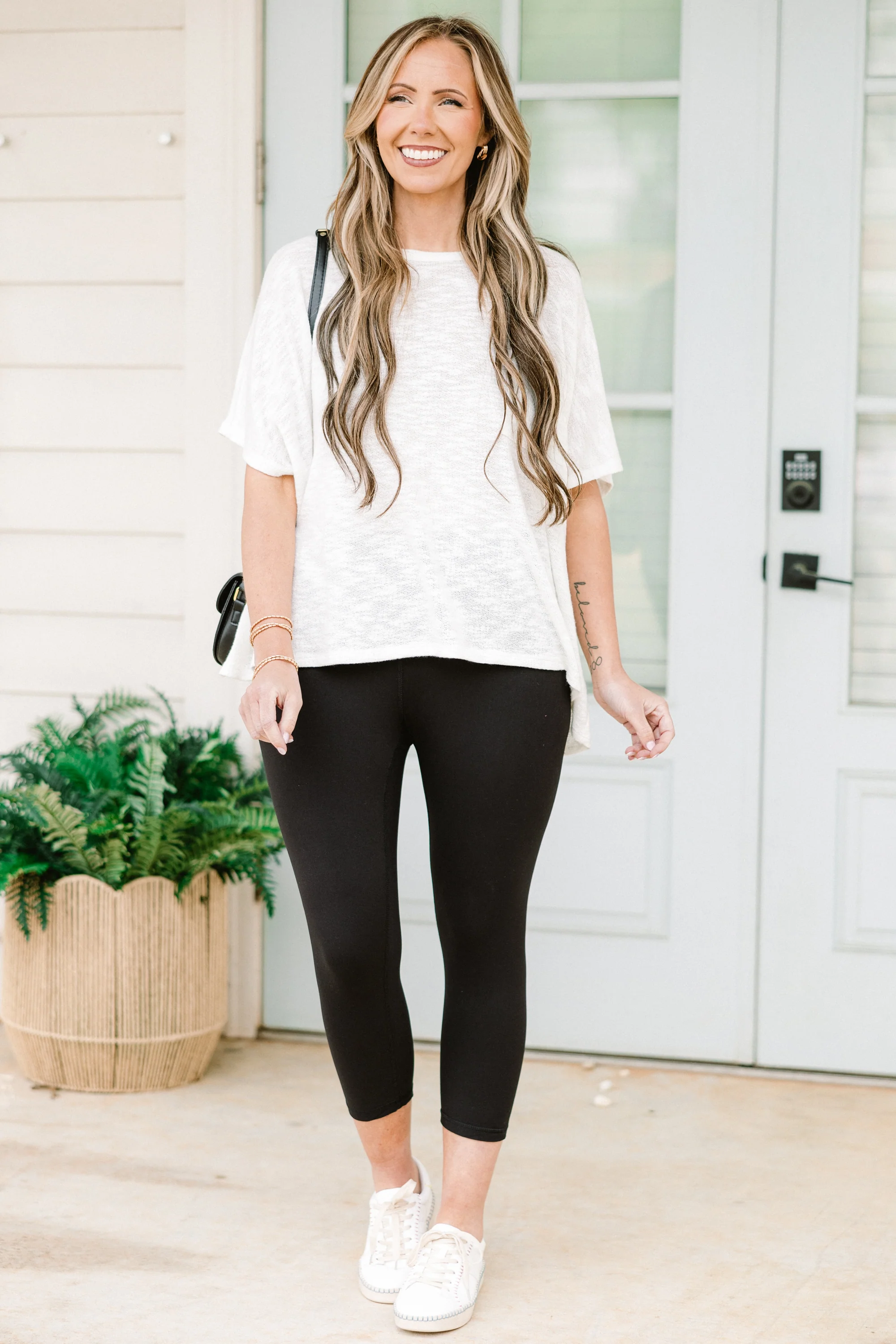 Life Has Changed Leggings, Black - Giverhouse