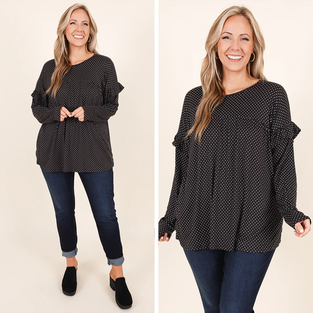 Pixie Top, Black - Giverhouse