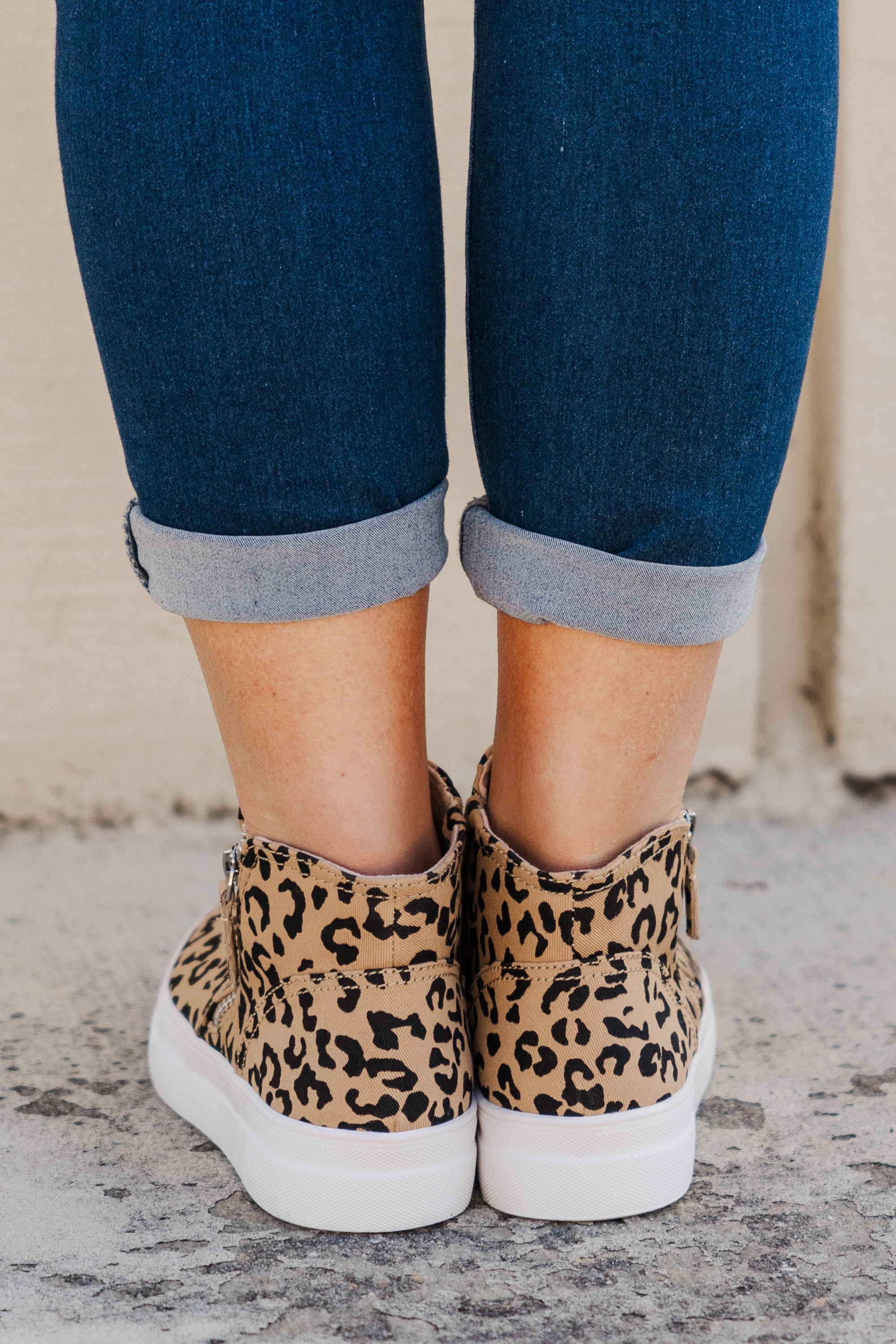 Into The Jungle Sneakers, Leopard - Giverhouse