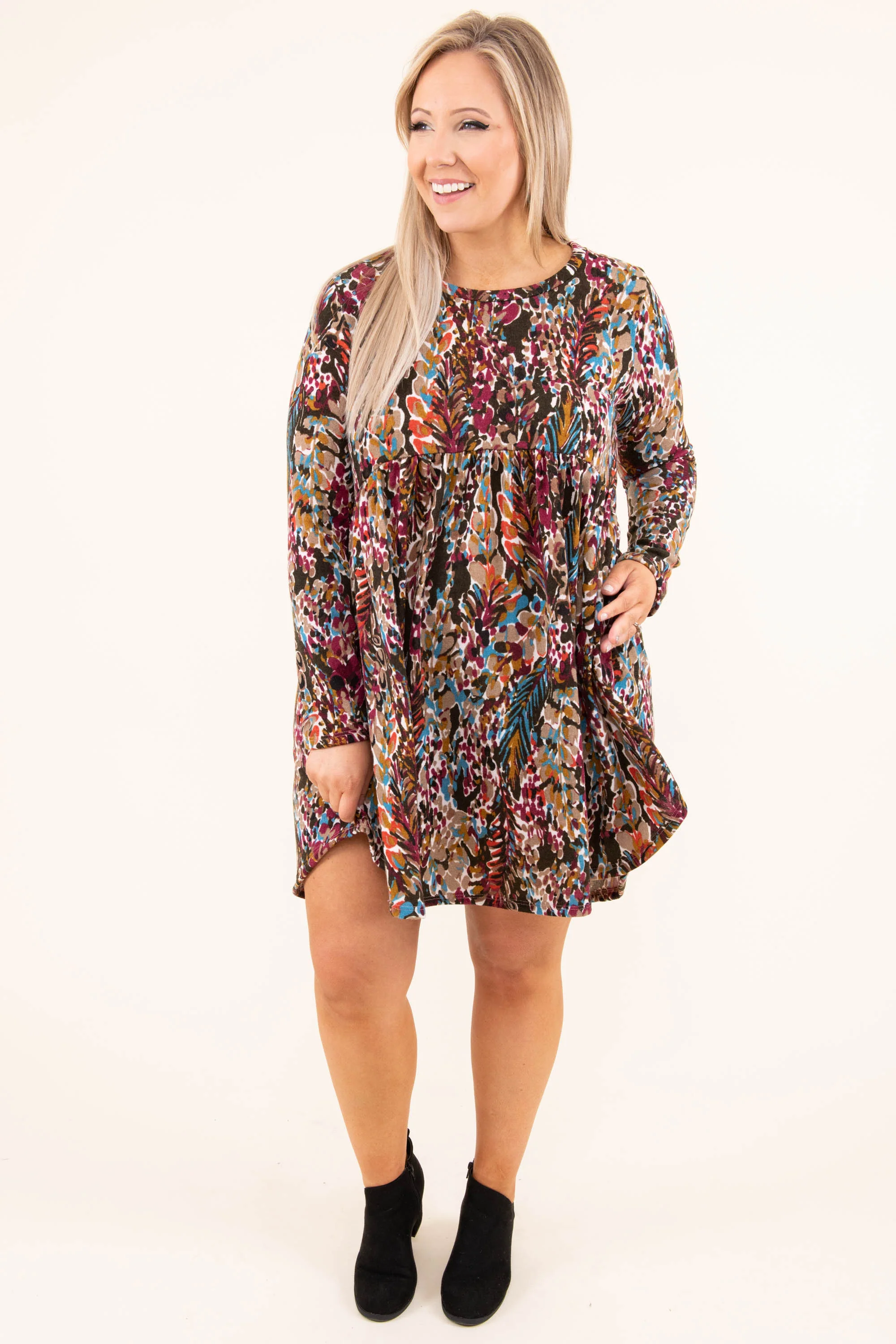 Start Fresh Dress, Olive - Giverhouse