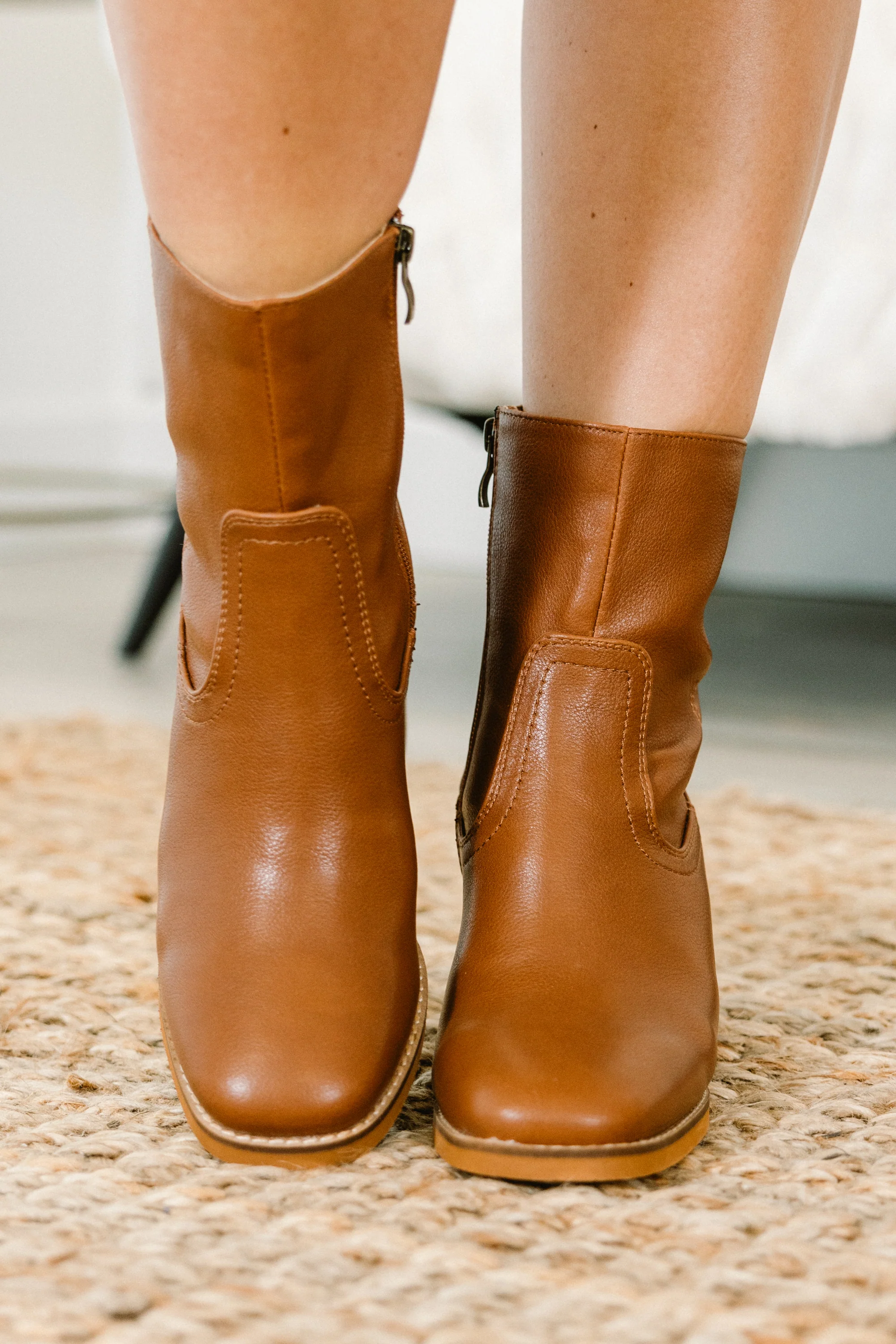 How Can It Be Booties, Camel - Giverhouse