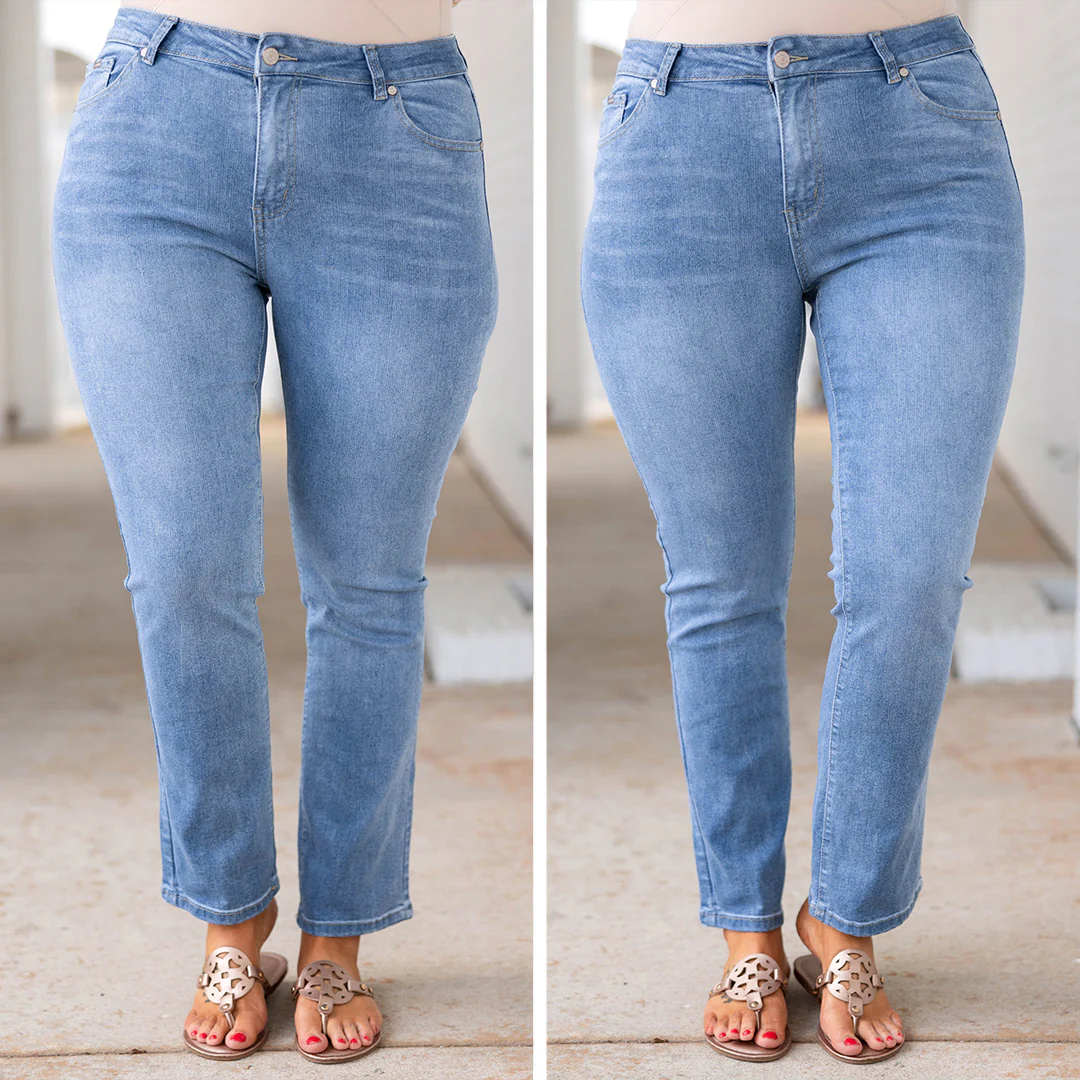 All Mine Jeans, Light Wash - Giverhouse