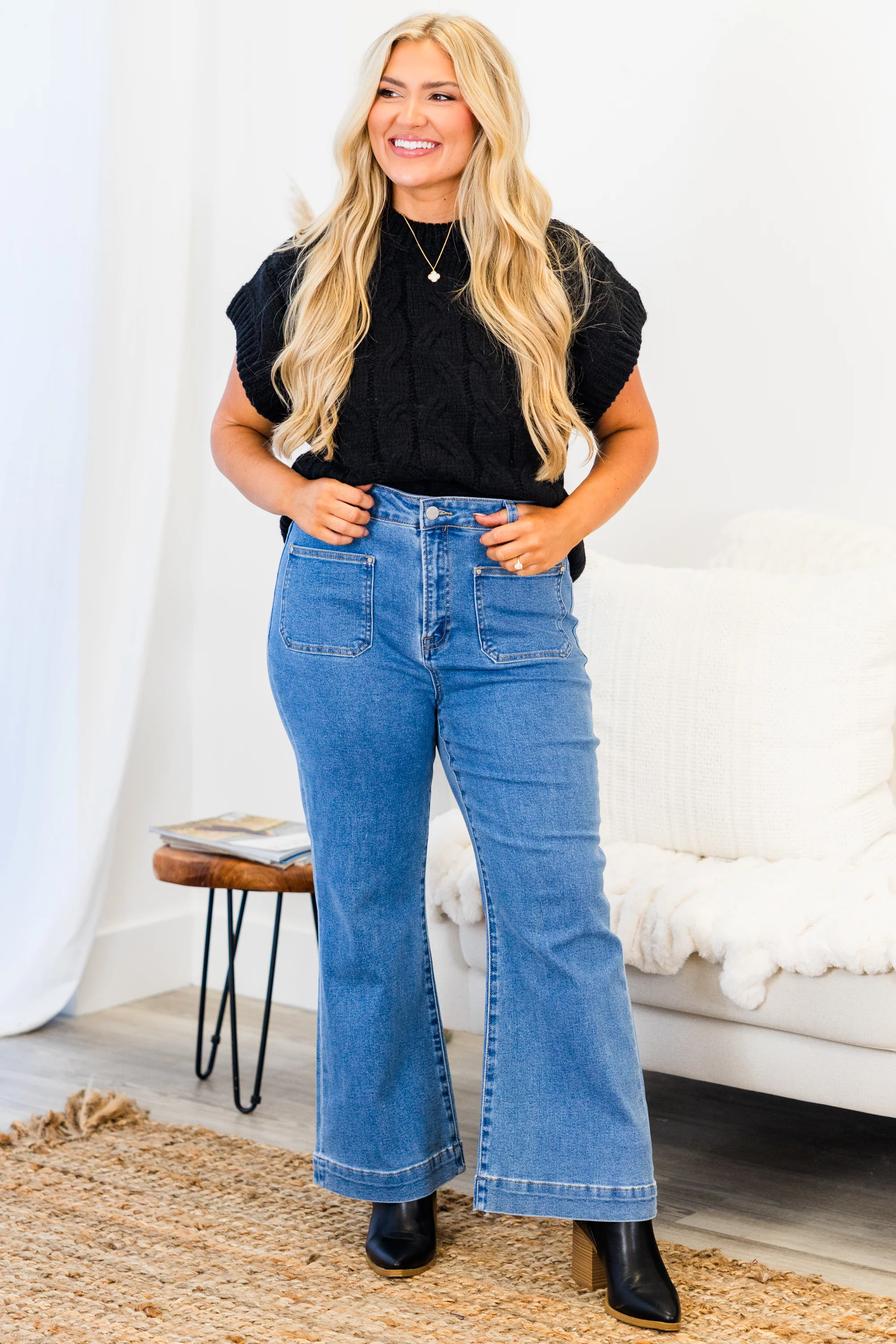 Cooling Down Sweater, Black - Giverhouse