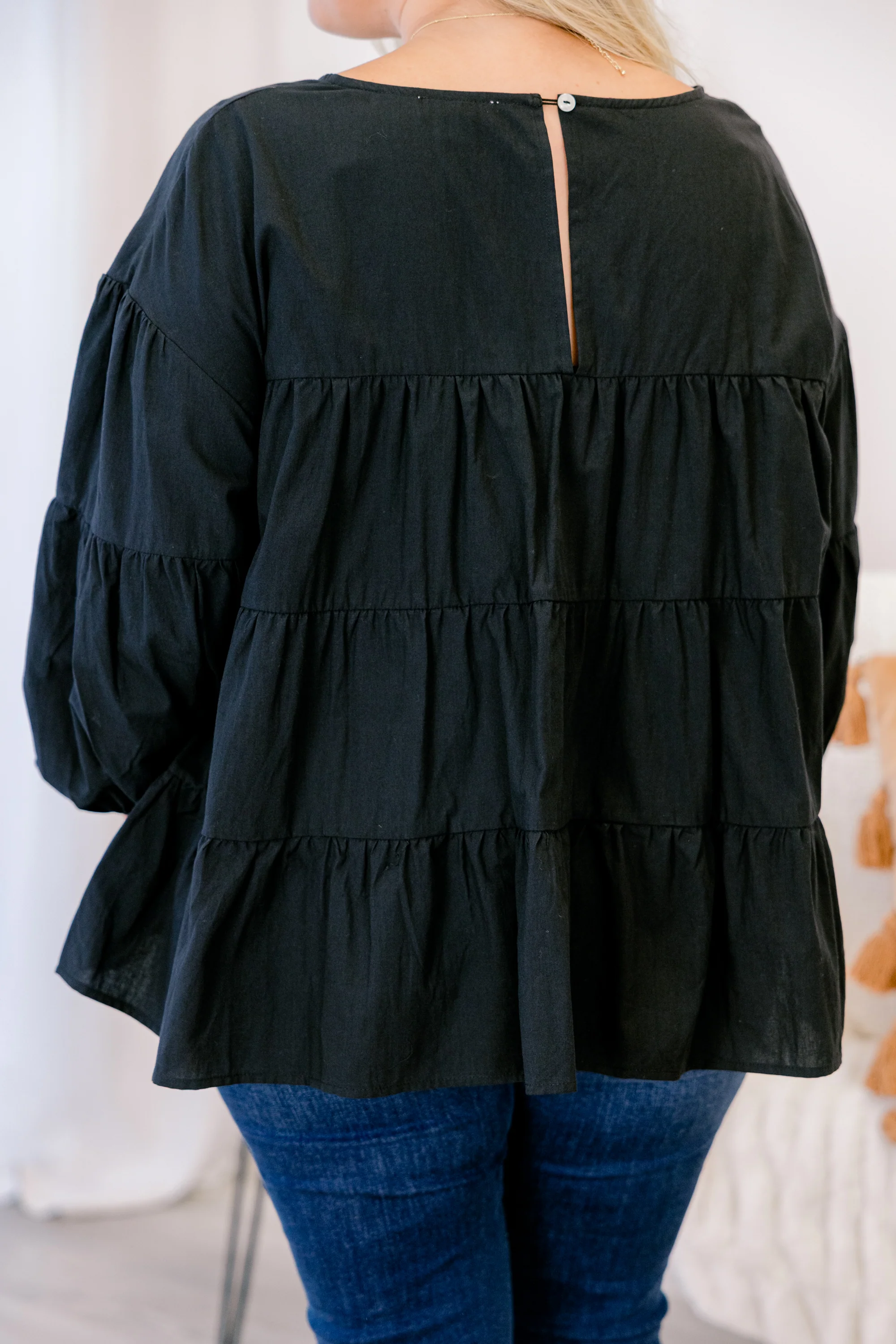 You Look So Perfect Top, Black - Giverhouse