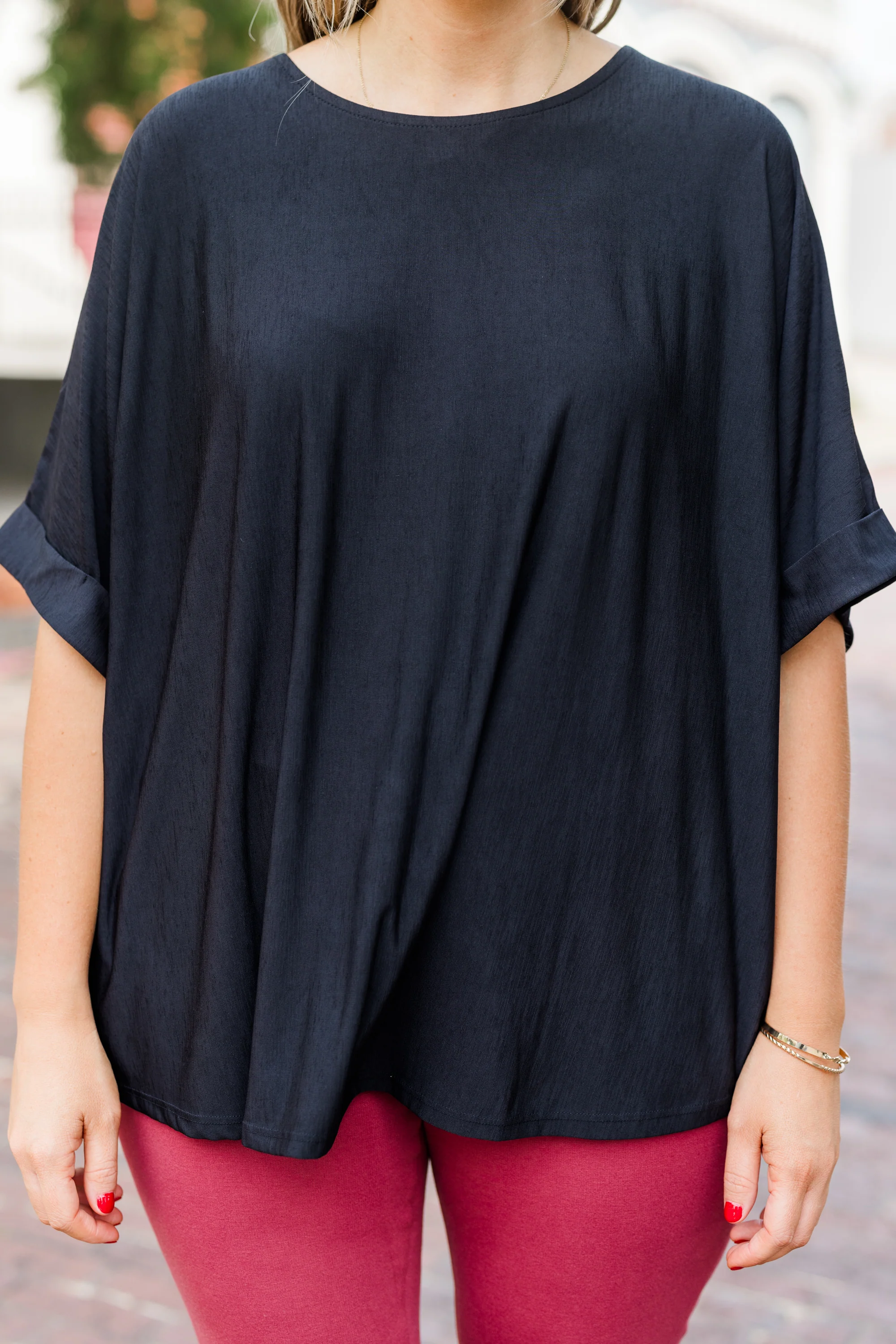 I'm The Boss Now Top, Black - Giverhouse