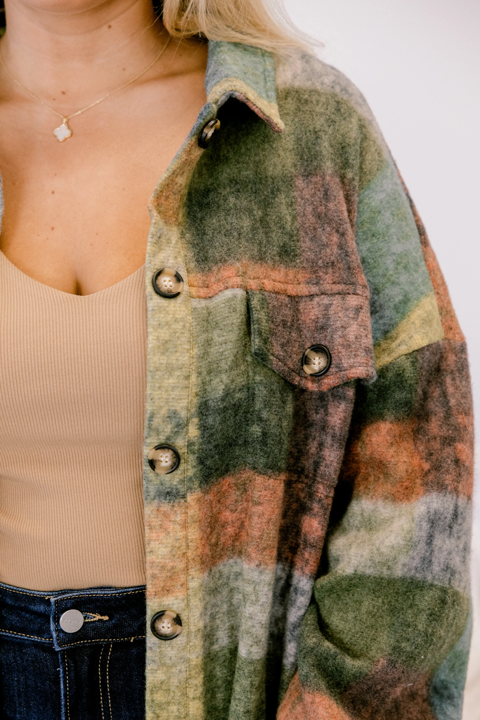 Do You Ever Jacket, Blue-Yellow - Giverhouse