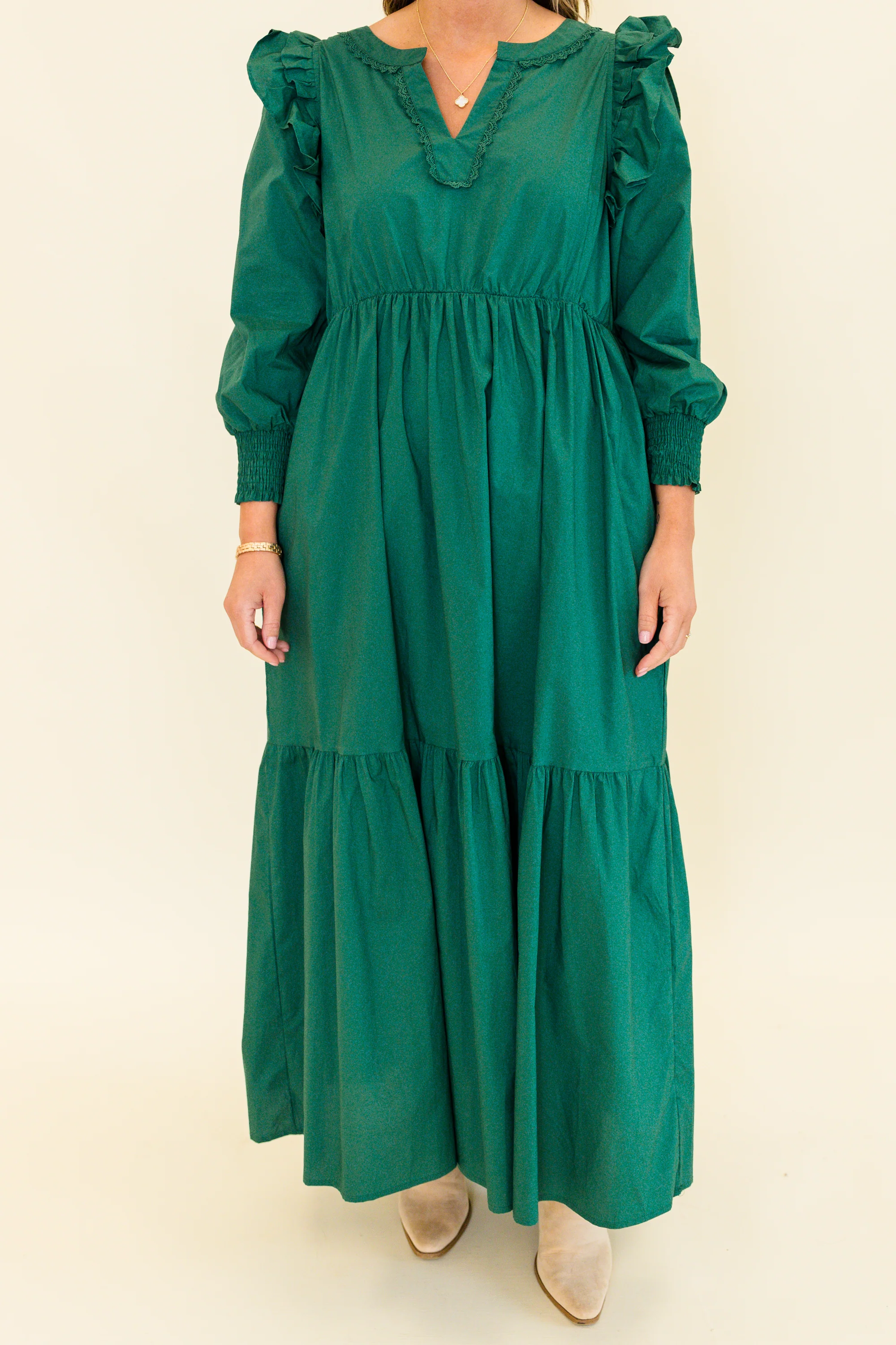 Journey of Us Maxi Dress, Green - Giverhouse