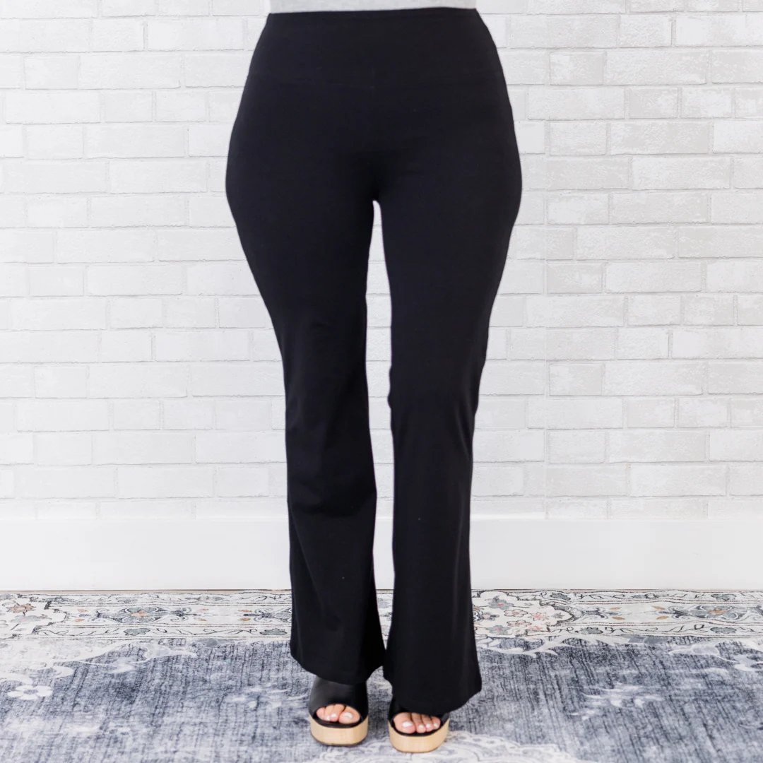 Casual Lifestyle Leggings, Black - Giverhouse