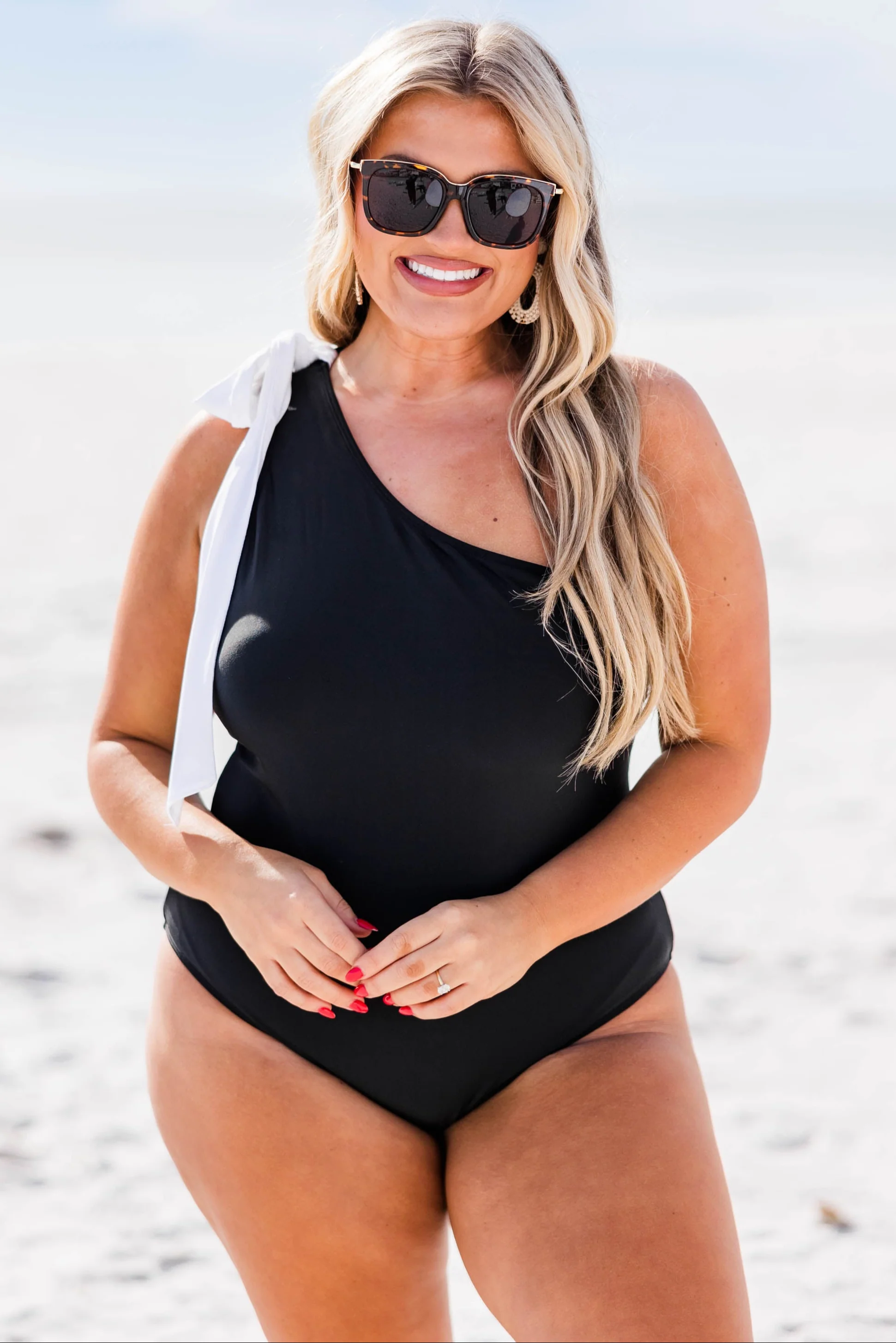 Beach Daydreamin' Swimsuit, Black - Giverhouse