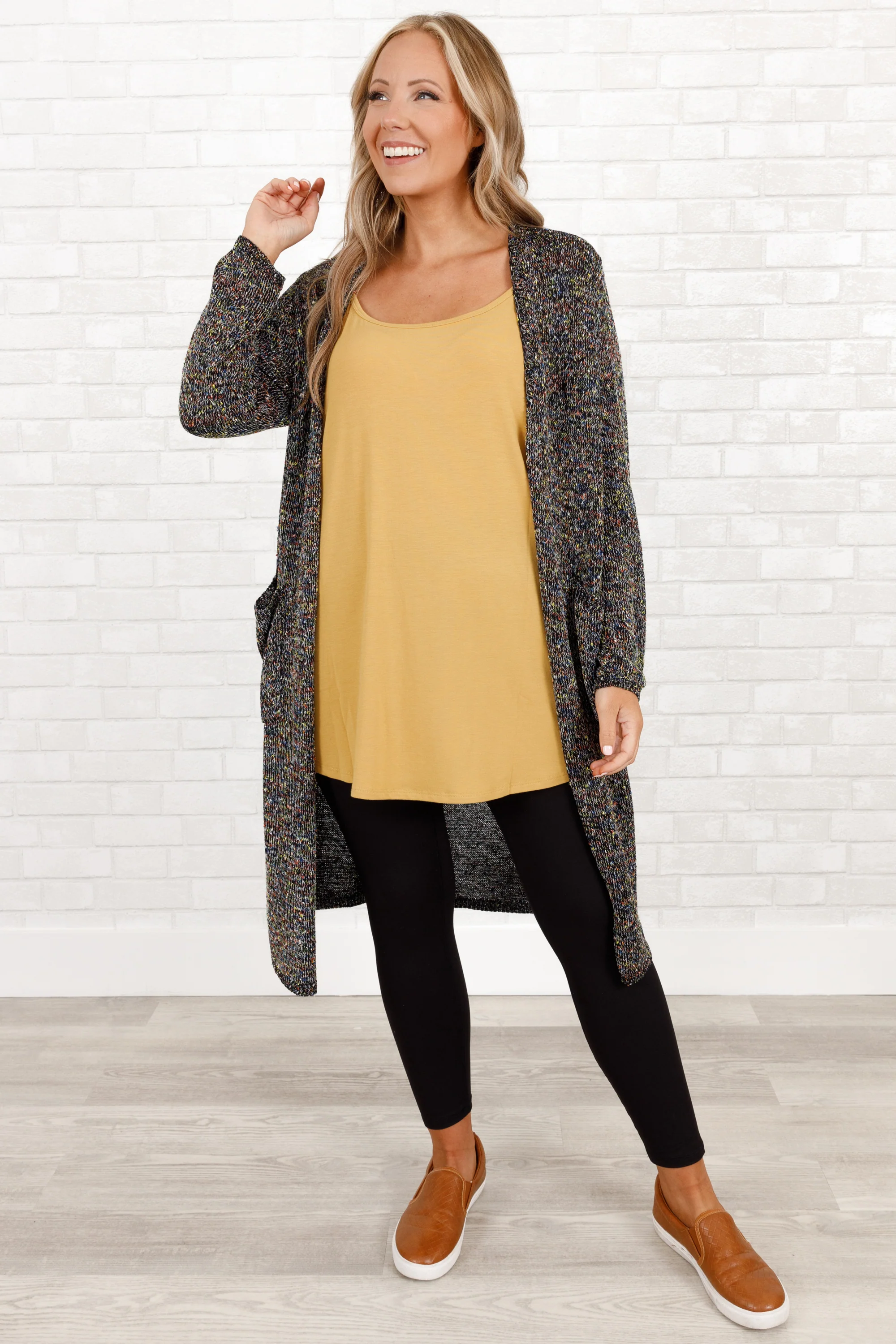 Clean Cut Leggings, Black - Giverhouse