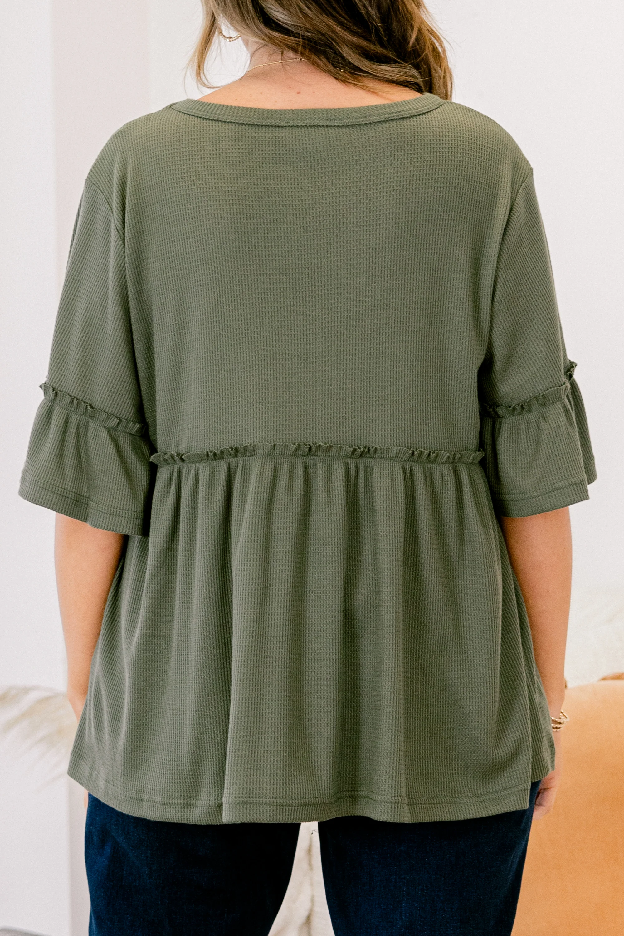 Completely Yours Tunic, Olive - Giverhouse