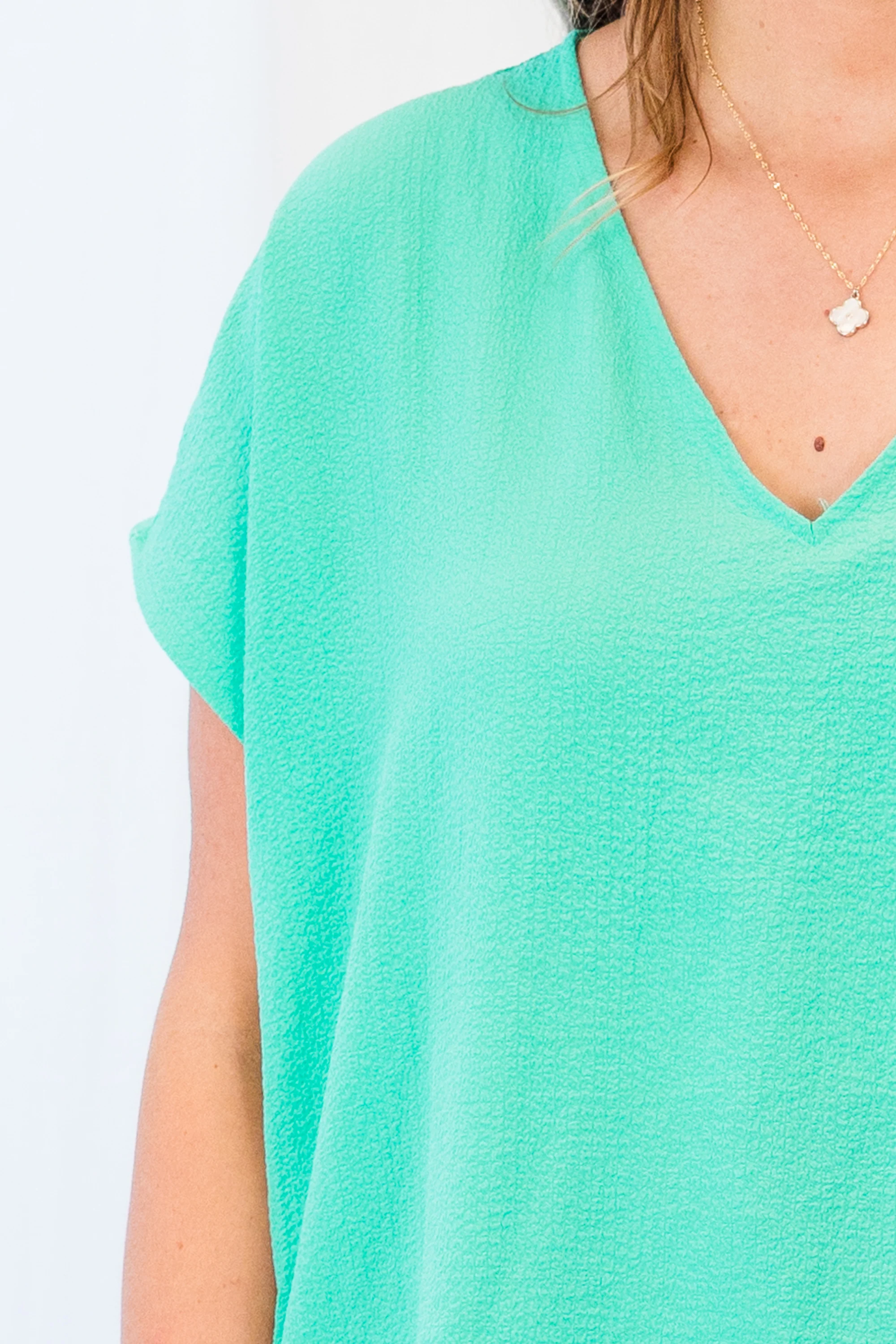 Our Oasis Top, Emerald - Giverhouse