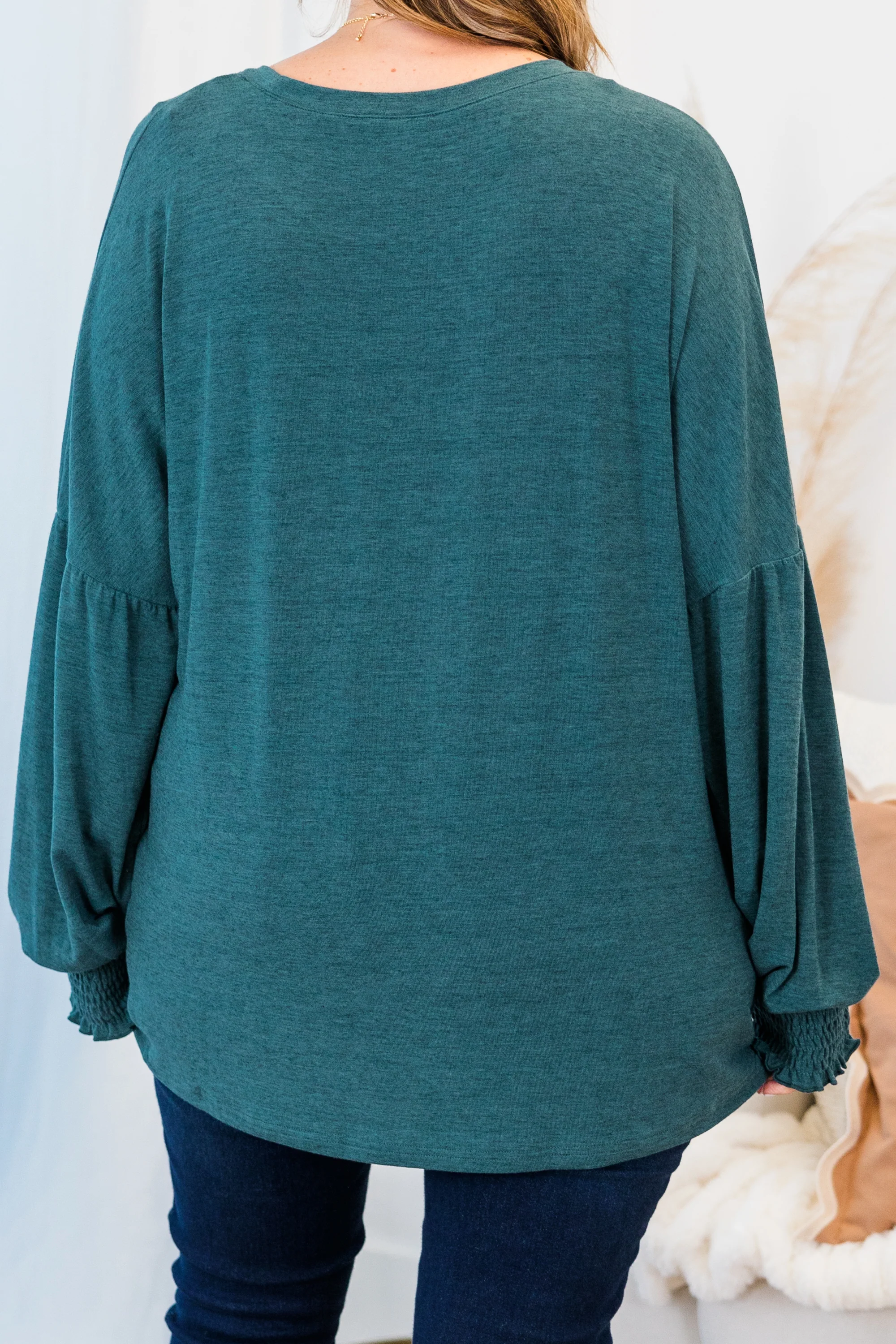 Princess And The Popper Top, Teal - Giverhouse