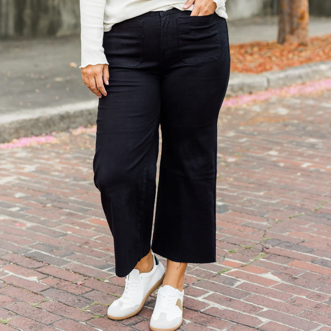 Wash Me Away Jeans, Black - Giverhouse