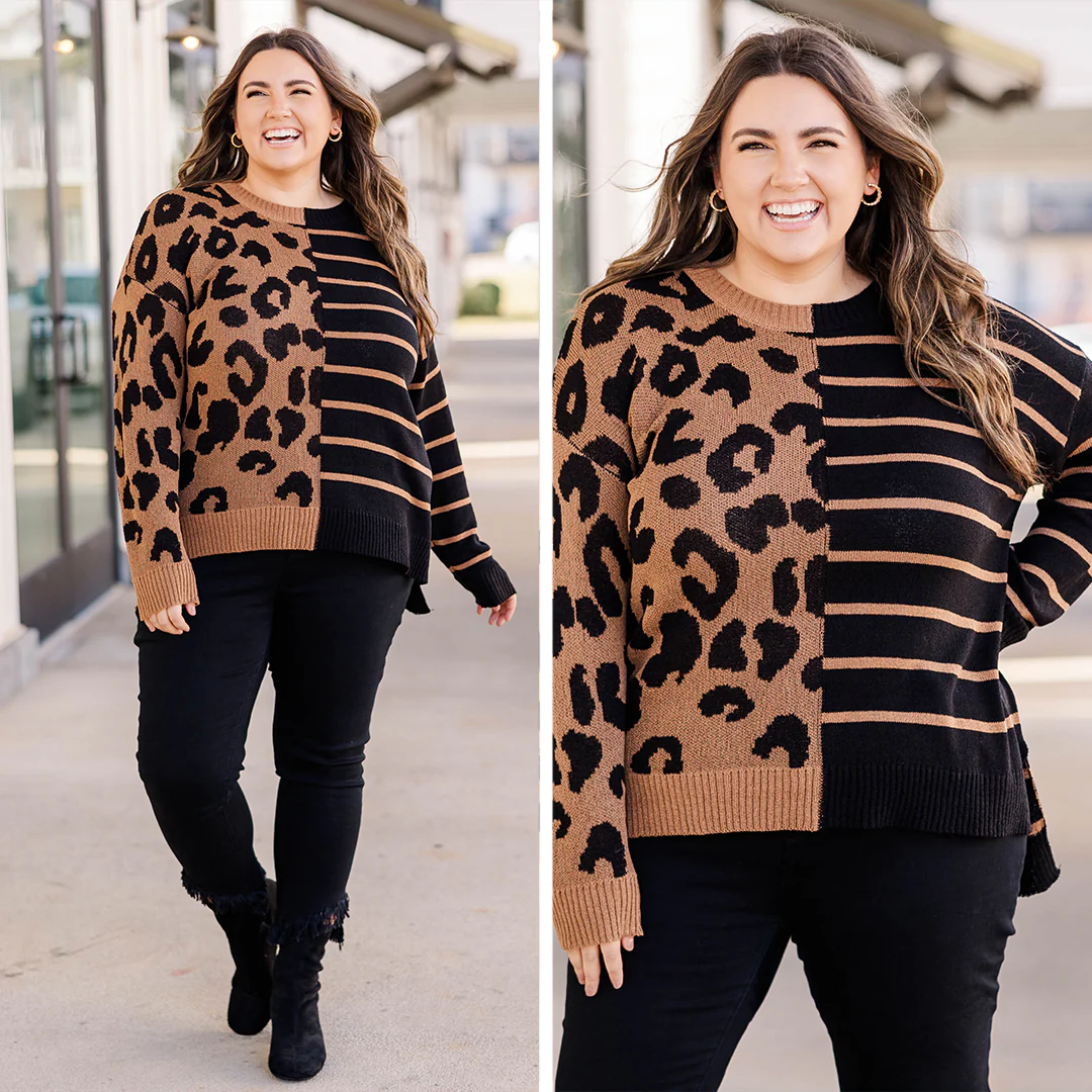 Perfect Balance Top, Brown - Giverhouse