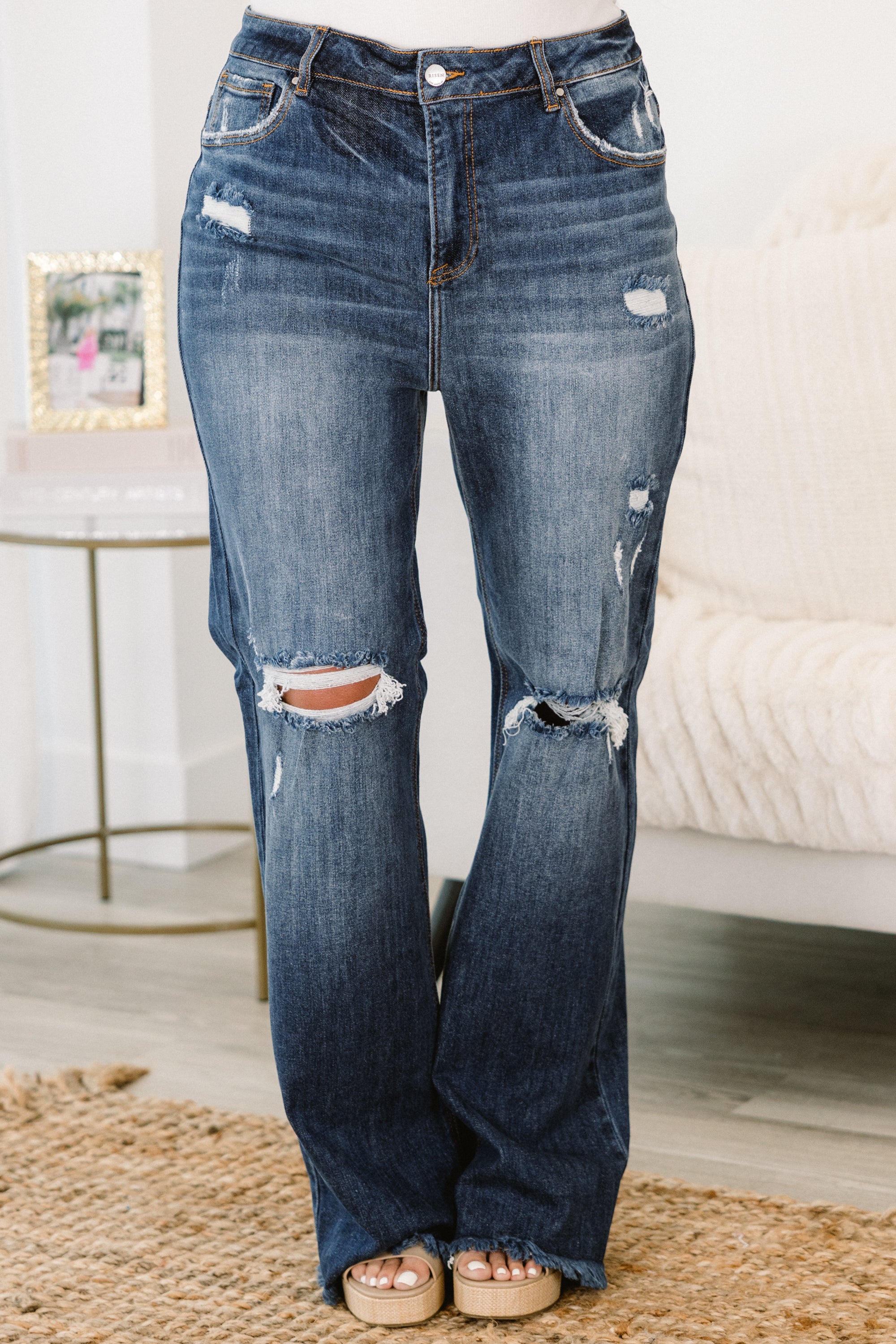 Ride That Wave Jeans, Dark Wash - Giverhouse