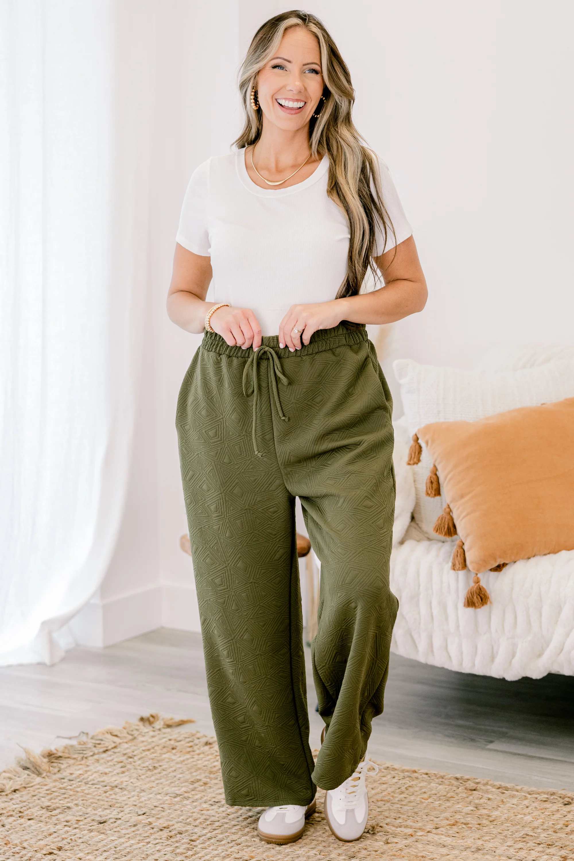 Thank You Next Pants, Green - Giverhouse