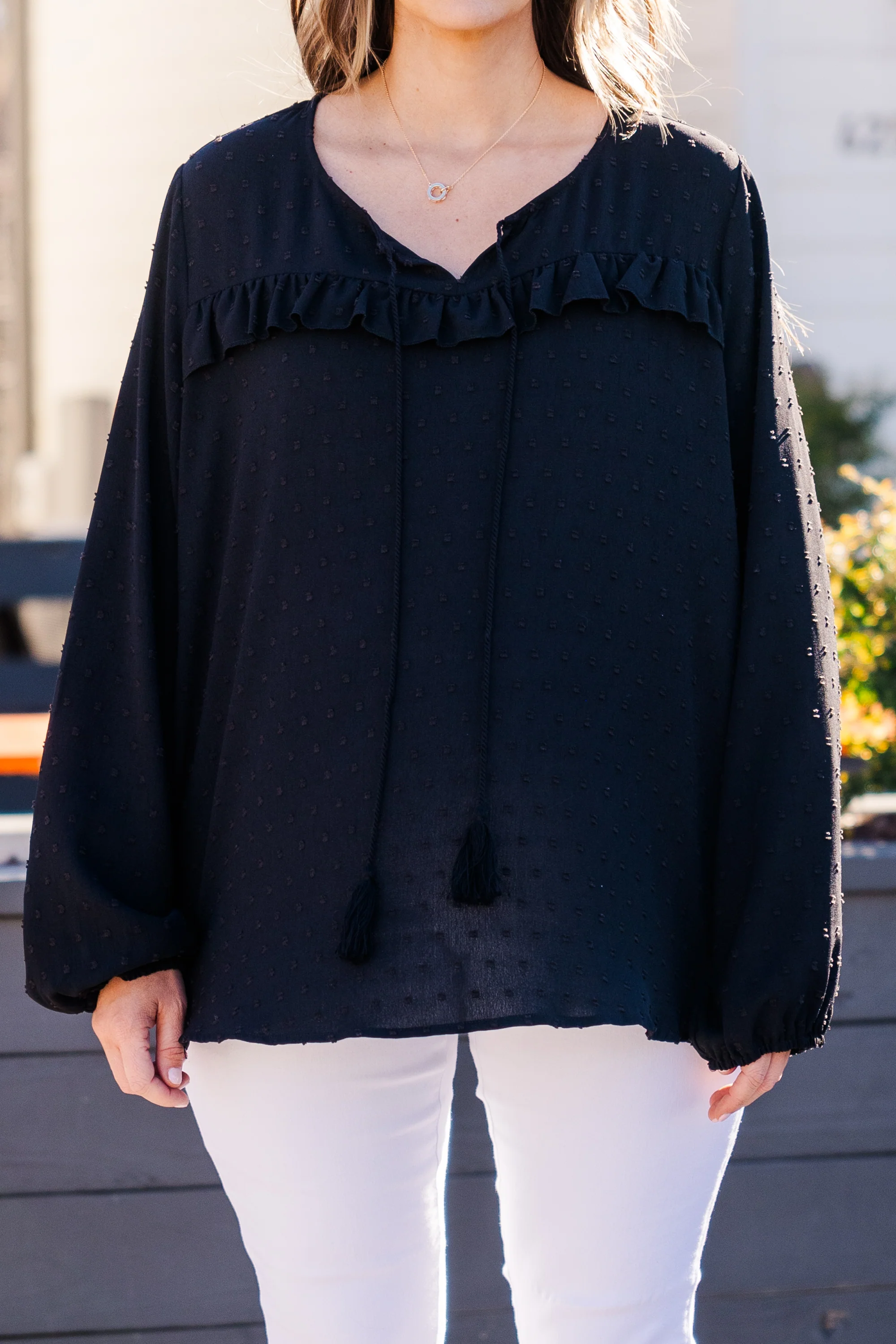 Missing My Baby Top, Black - Giverhouse