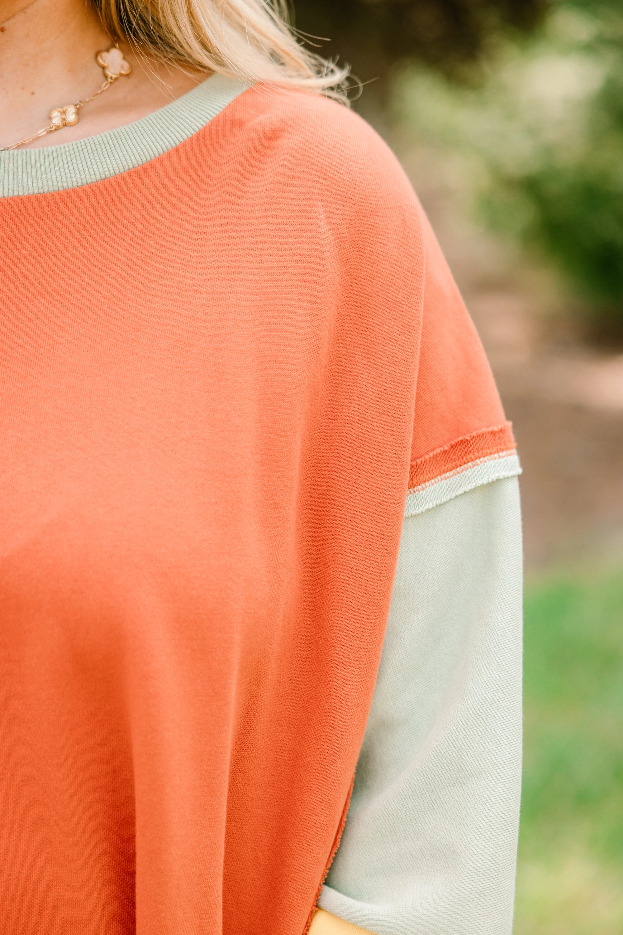 Rising To The Opportunity Pullover, Rust-Yellow - Giverhouse