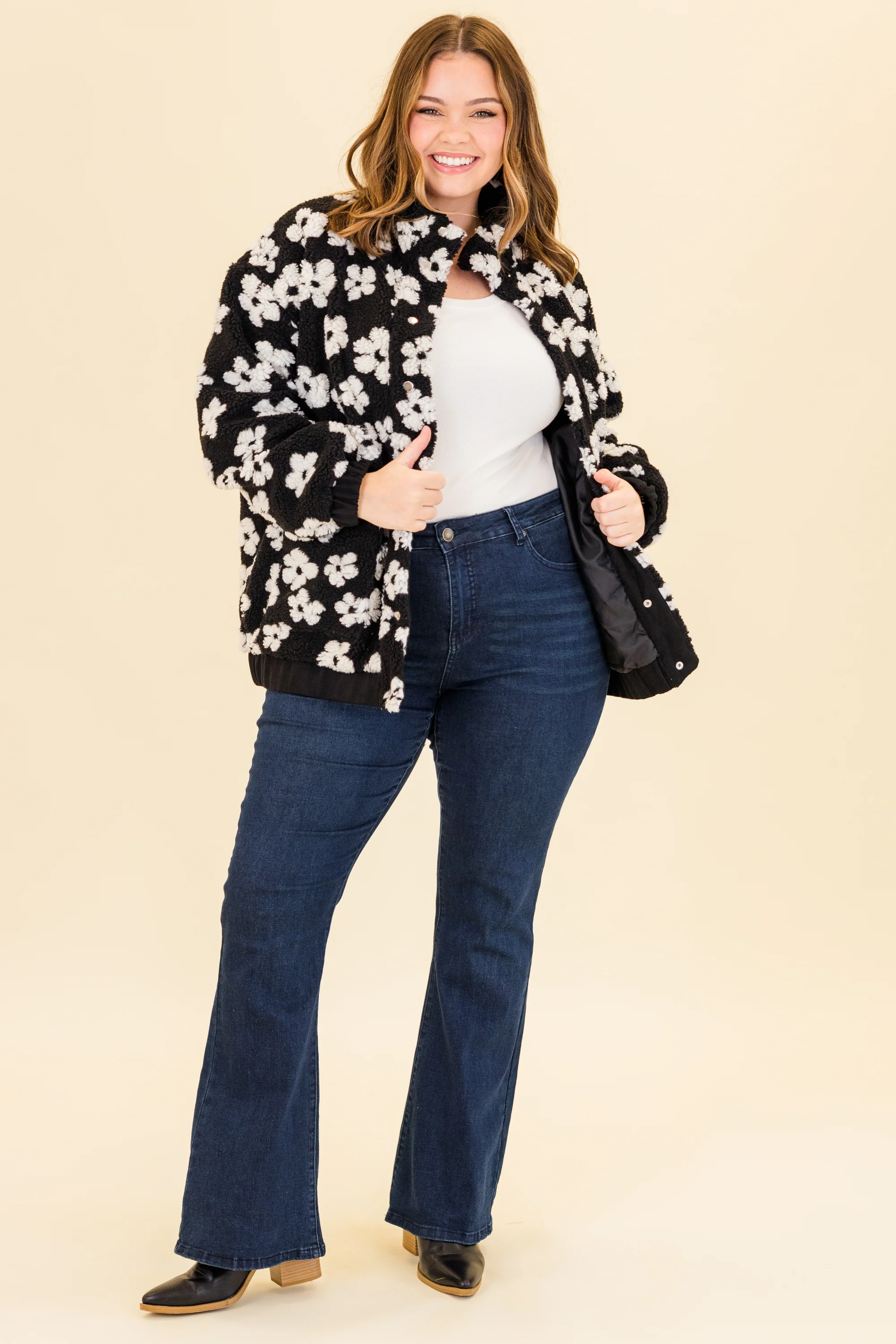 Cafe Conversations Jacket, Black - Giverhouse