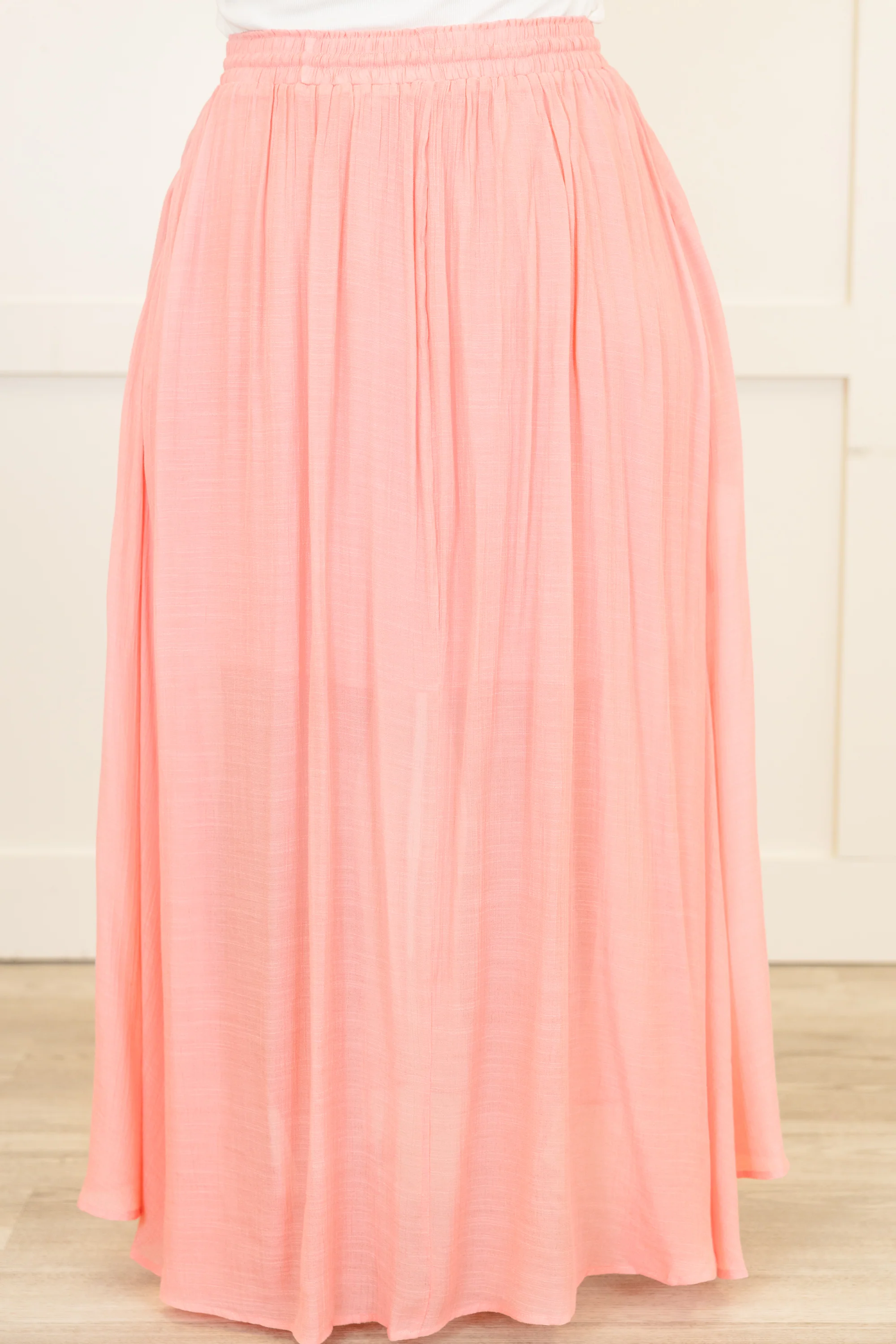 The Break Is Over Skirt, Pastel Pink - Giverhouse