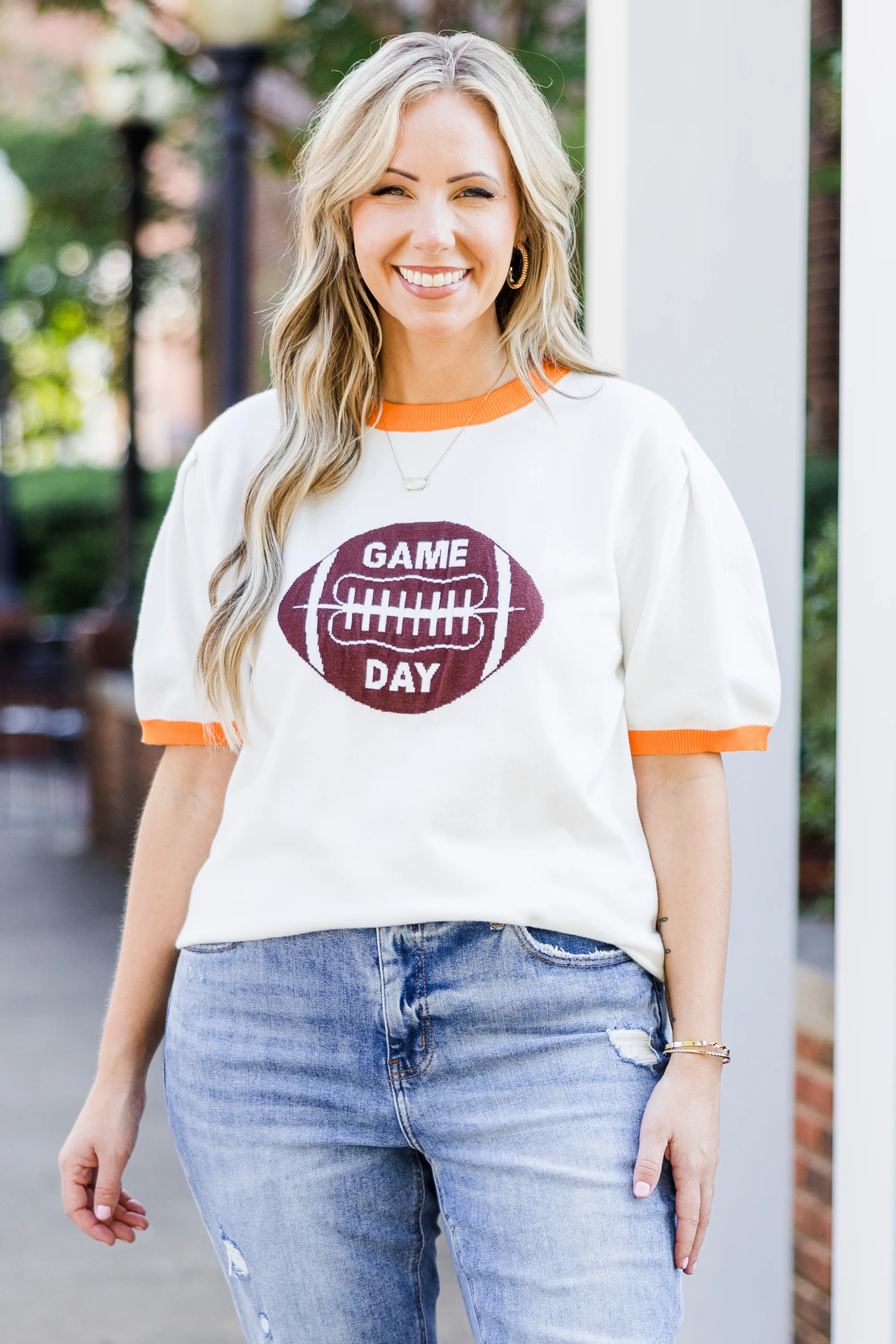 I Wear It With Pride Top, Orange - Giverhouse