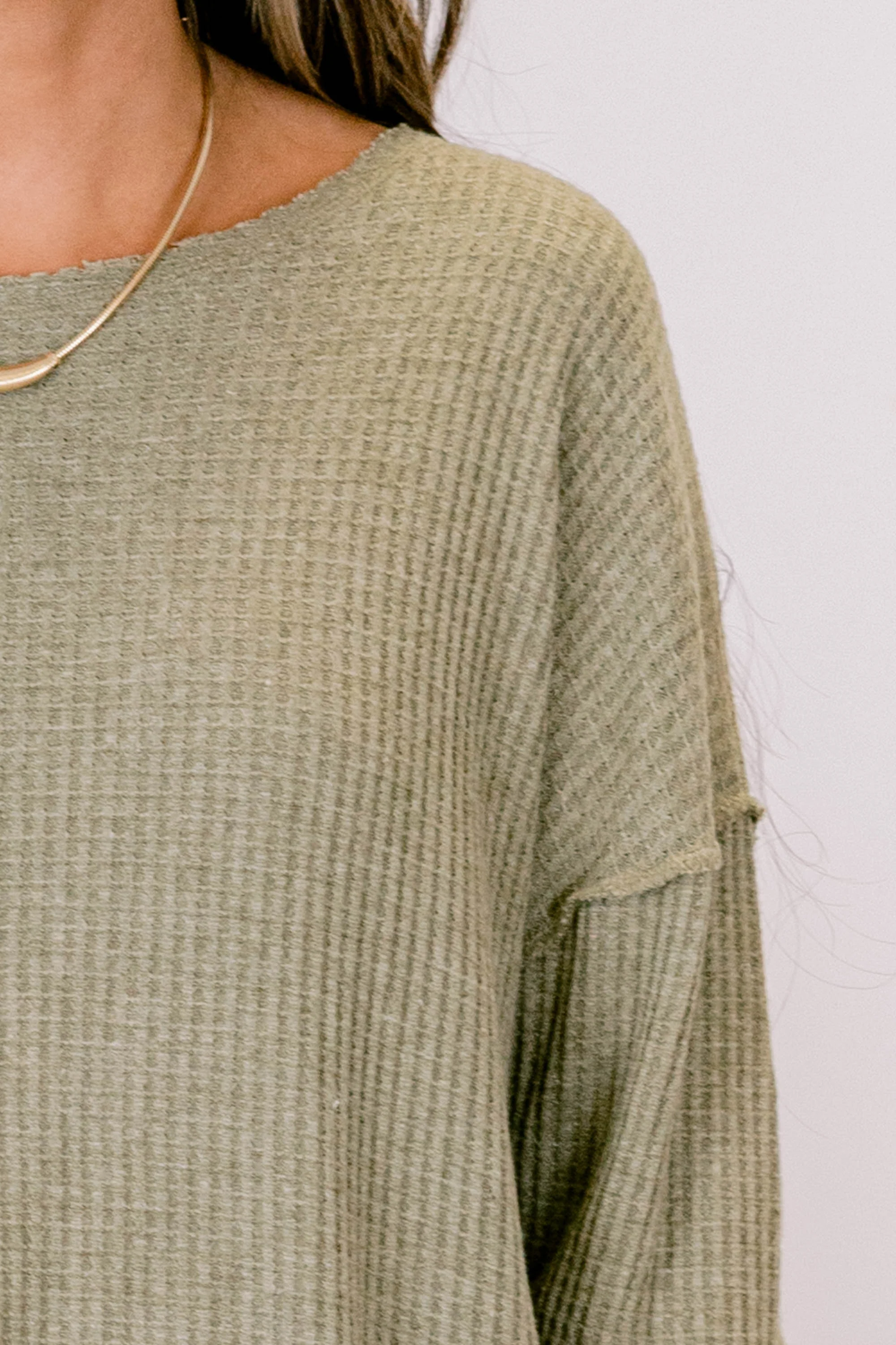 Can't Stop Love Top, Olive - Giverhouse